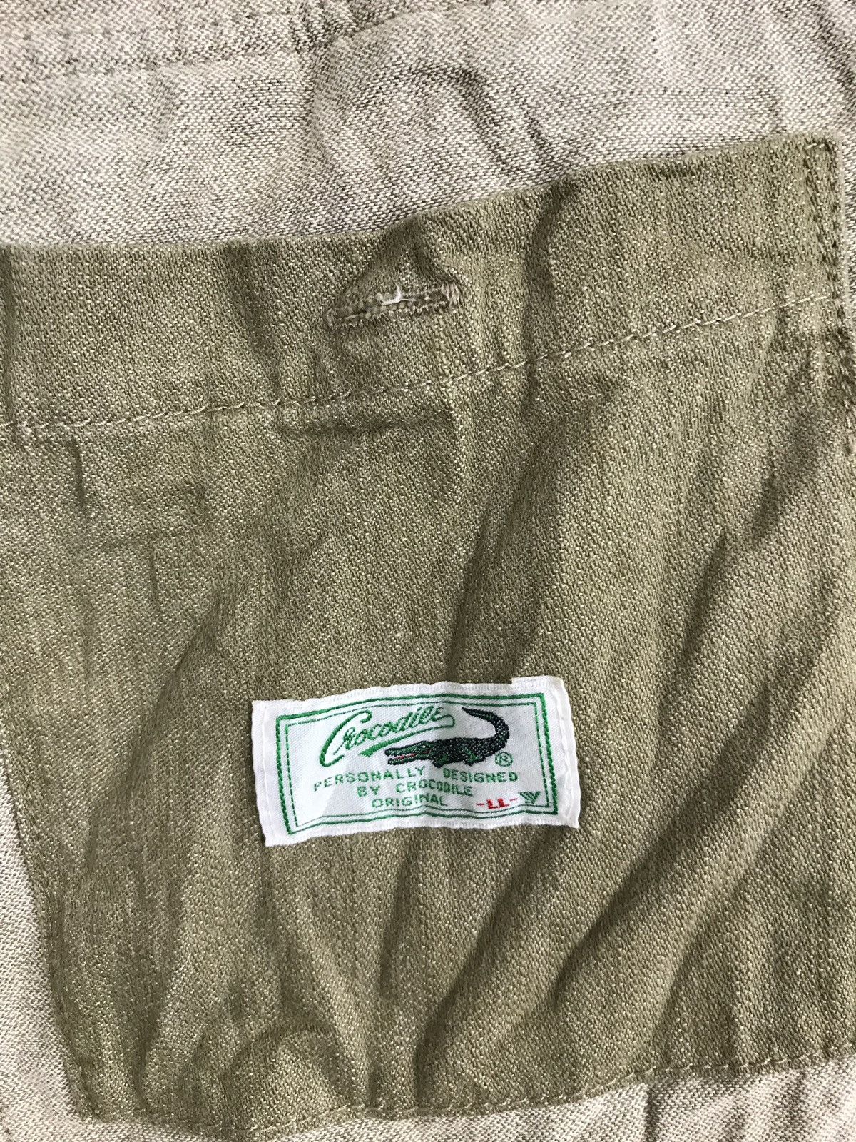 Japanese Brand Vintage Crocodile Denim Classic Work Wear Jacket Button Size US L / EU 52-54 / 3 - 11 Thumbnail