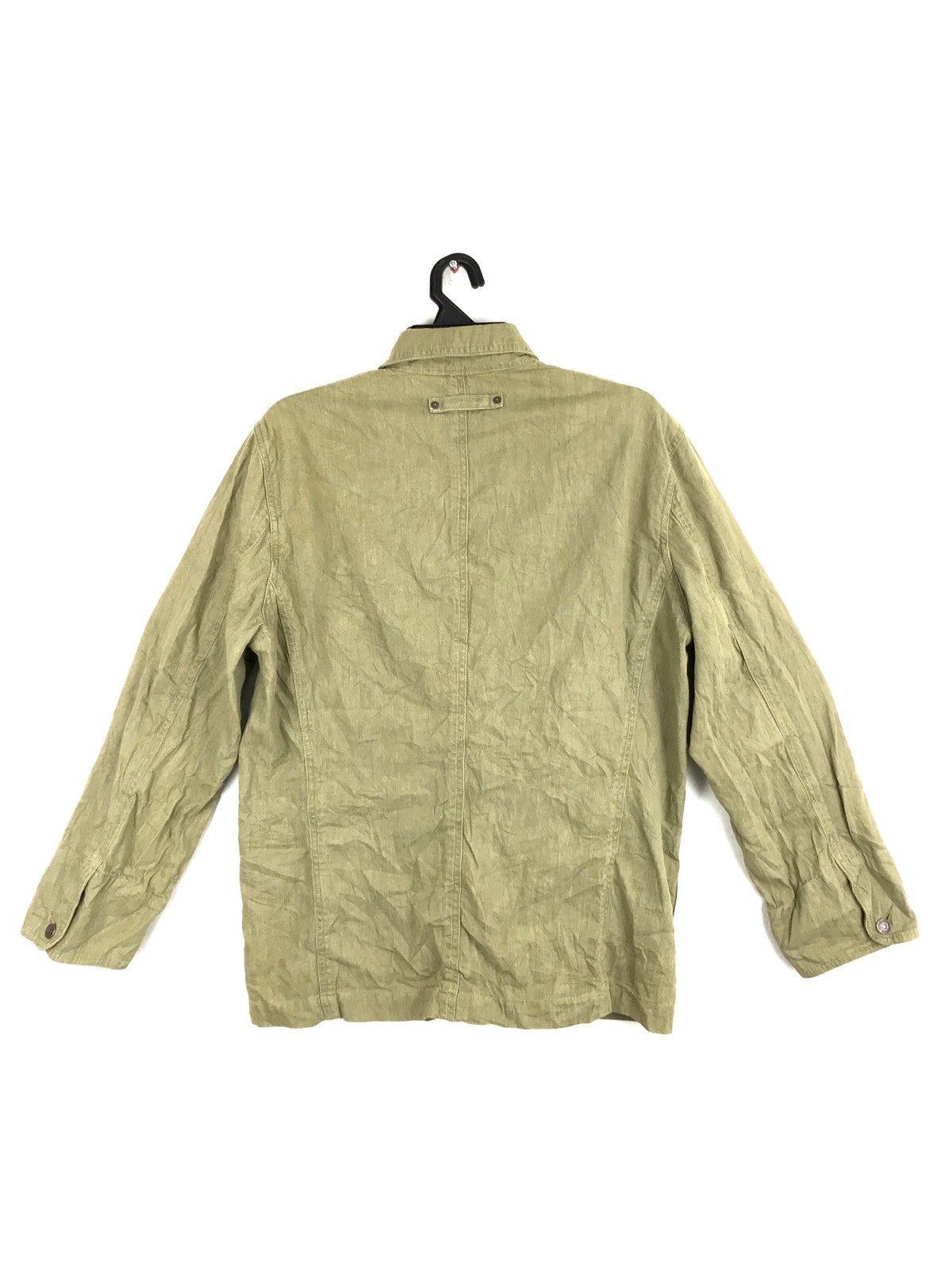 Japanese Brand Vintage Crocodile Denim Classic Work Wear Jacket Button Size US L / EU 52-54 / 3 - 7 Thumbnail