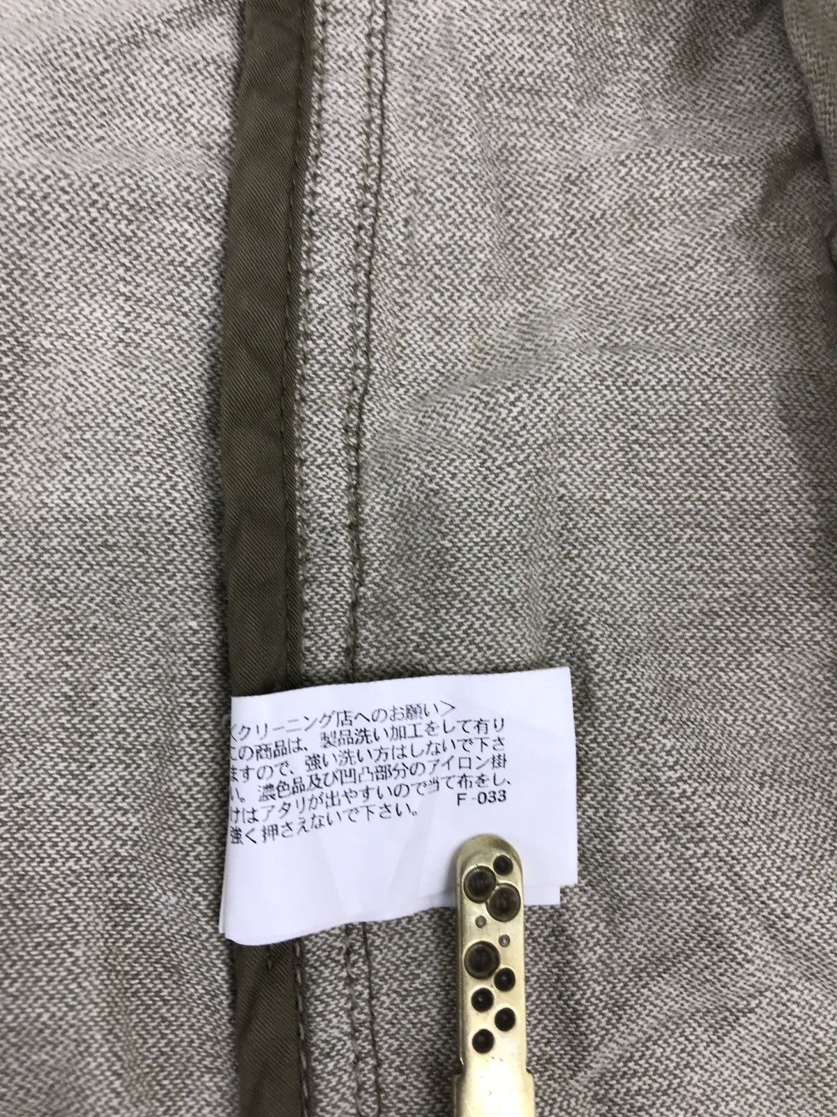 Japanese Brand Vintage Crocodile Denim Classic Work Wear Jacket Button Size US L / EU 52-54 / 3 - 14 Thumbnail