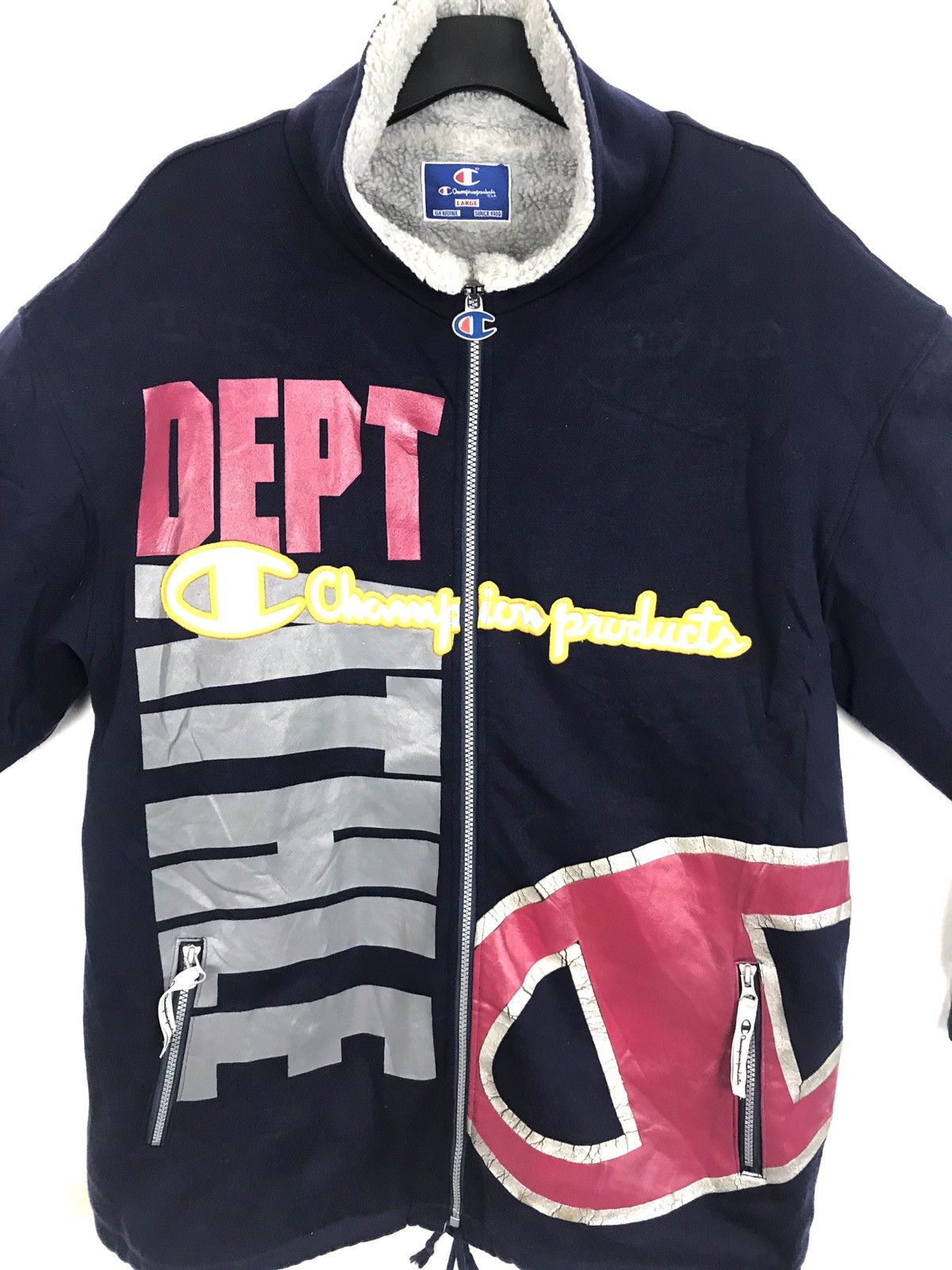 Champion Vintage Champion Championship Product Sherpa Big Logo Size US L / EU 52-54 / 3 - 3 Thumbnail