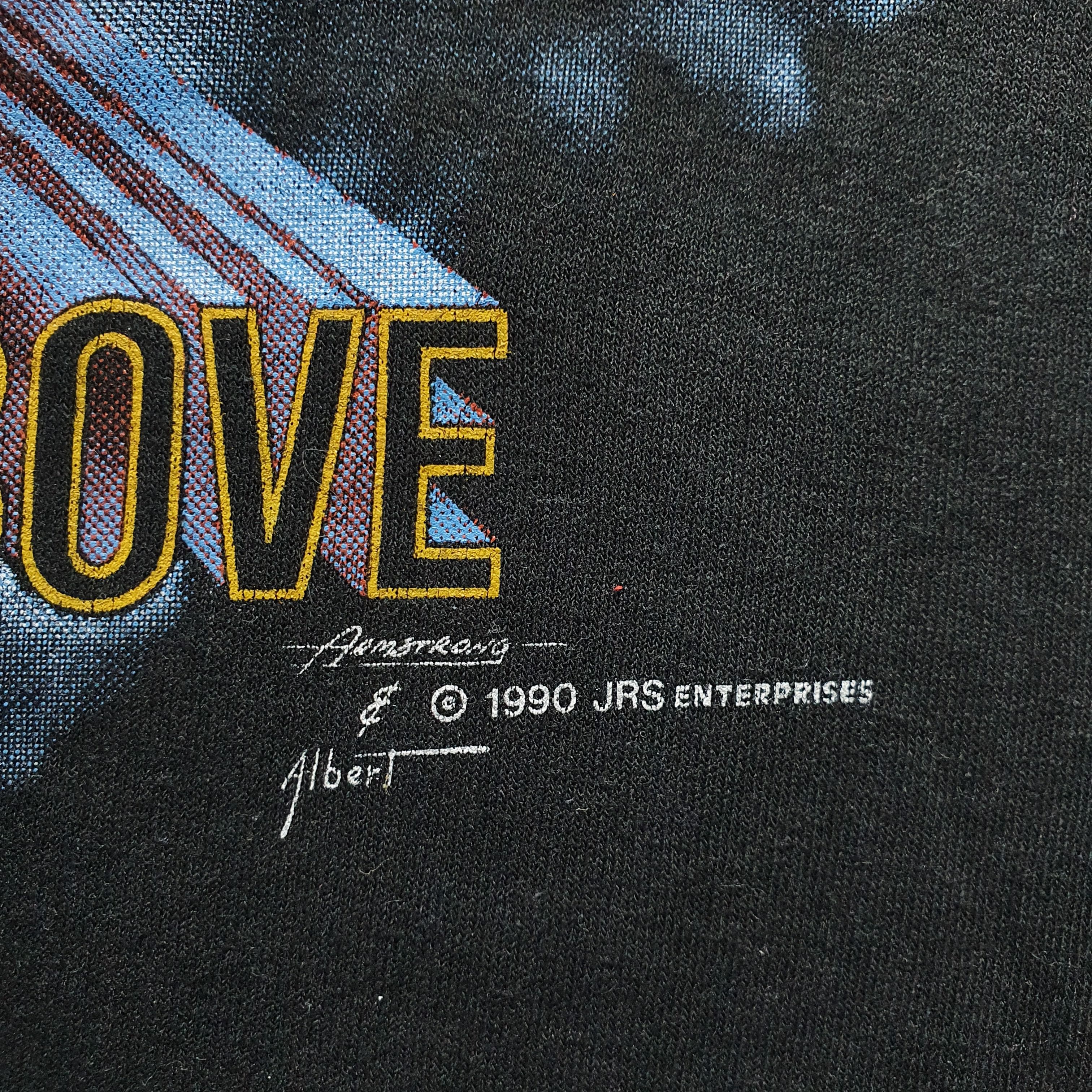 Harley Davidson × Vintage Single stitch 1990 AIRBORNE Death from Above Tee Shirt Size US L / EU 52-54 / 3 - 7 Thumbnail