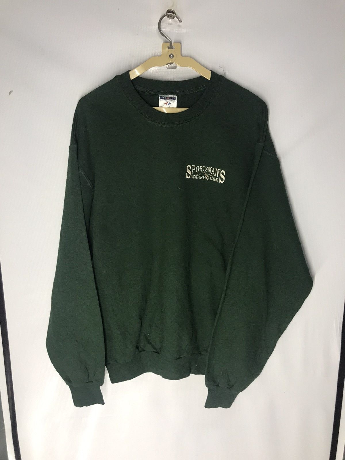 Jerzees × Vintage Vintage sportmans warehouse crewneck sweatshirt Size US M / EU 48-50 / 2 - 6 Thumbnail