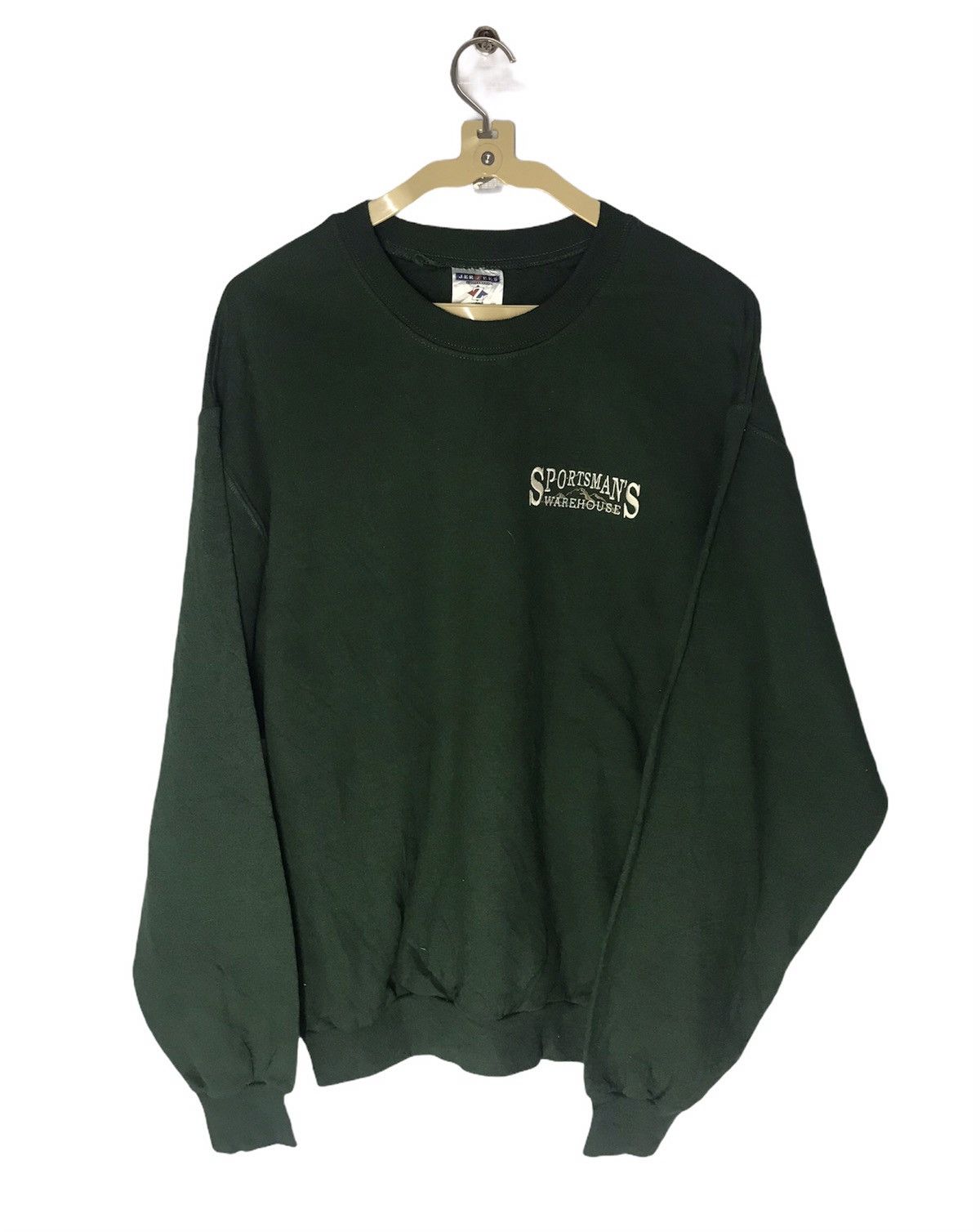Jerzees × Vintage Vintage sportmans warehouse crewneck sweatshirt Size US M / EU 48-50 / 2 - 1 Thumbnail