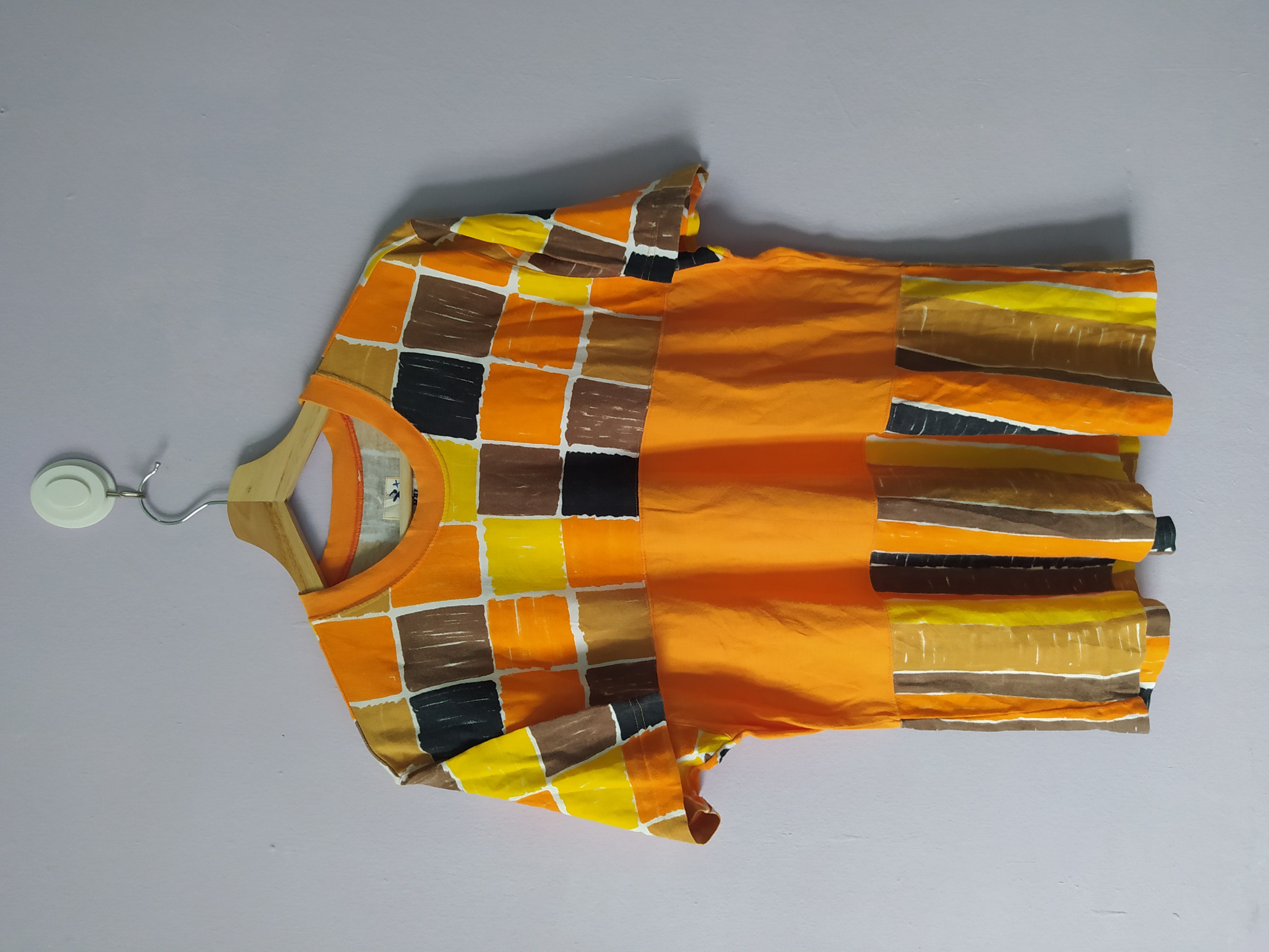 Pre-owned Issey Miyake Hai Sporting Gear Tee Shirt In Orange