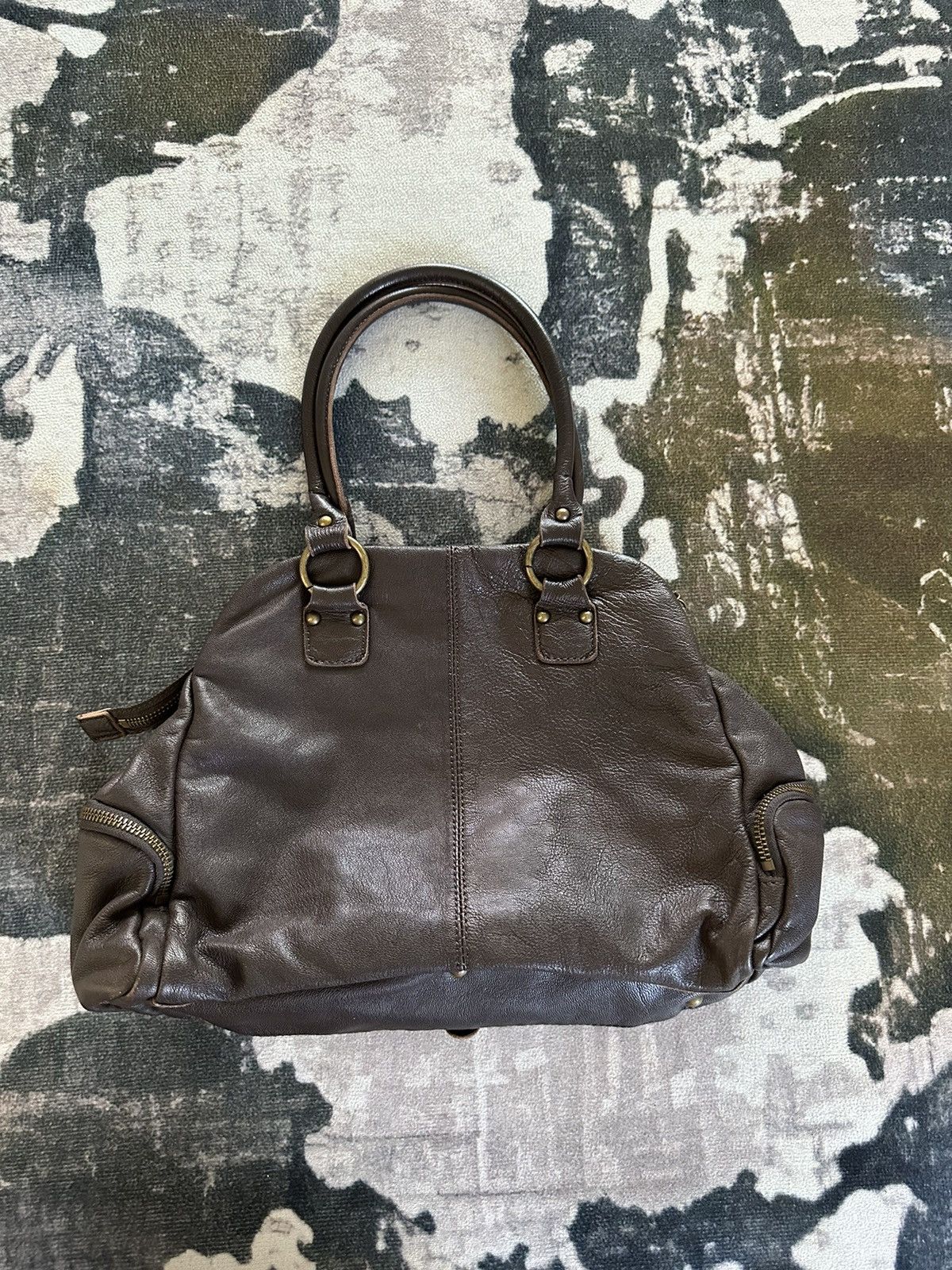 Yohji Yamamoto 90’s Y’saccs by Yohji Yamamoto carry leather bag Size ONE SIZE - 3 Thumbnail