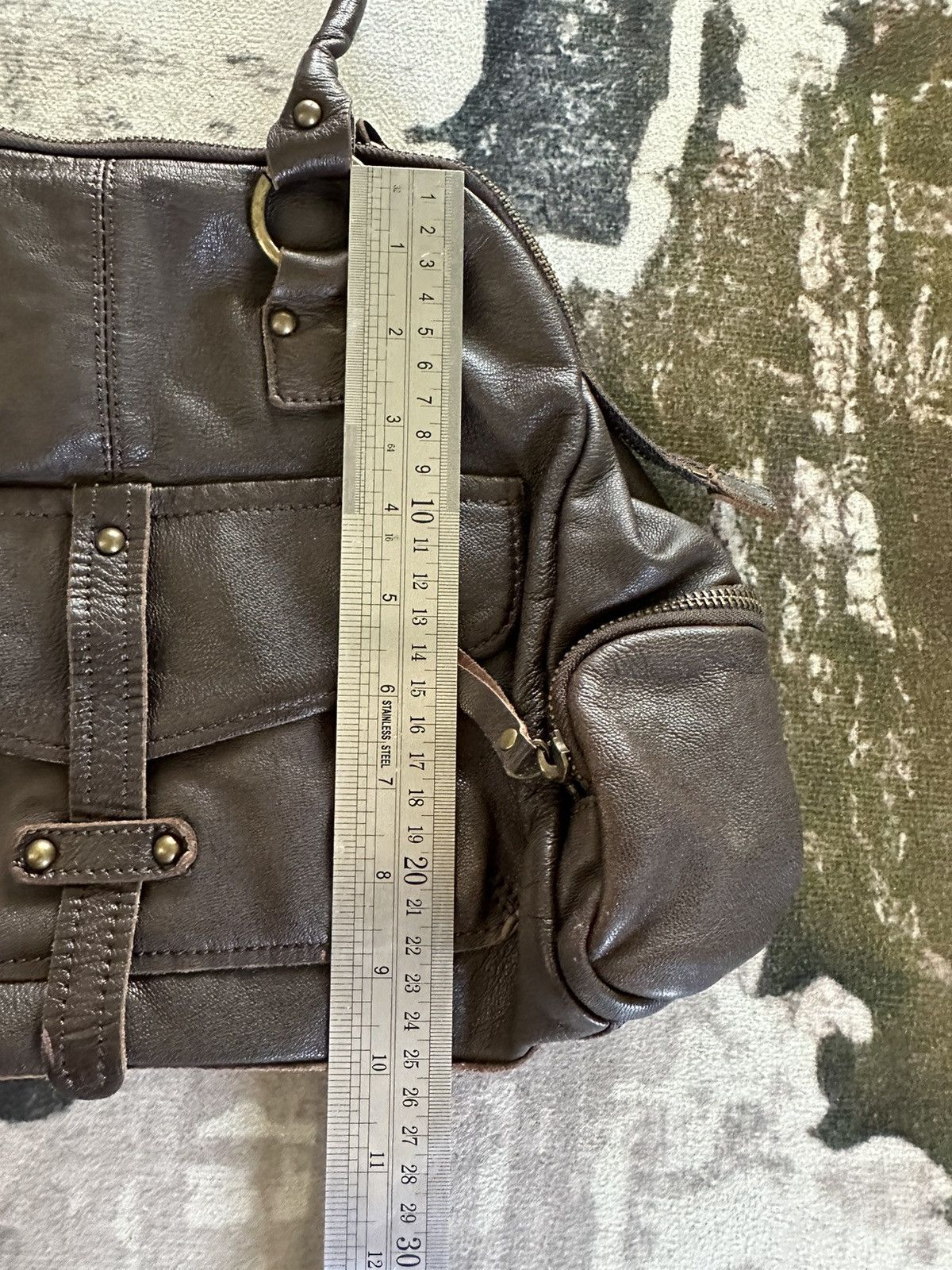 Yohji Yamamoto 90’s Y’saccs by Yohji Yamamoto carry leather bag Size ONE SIZE - 14 Thumbnail