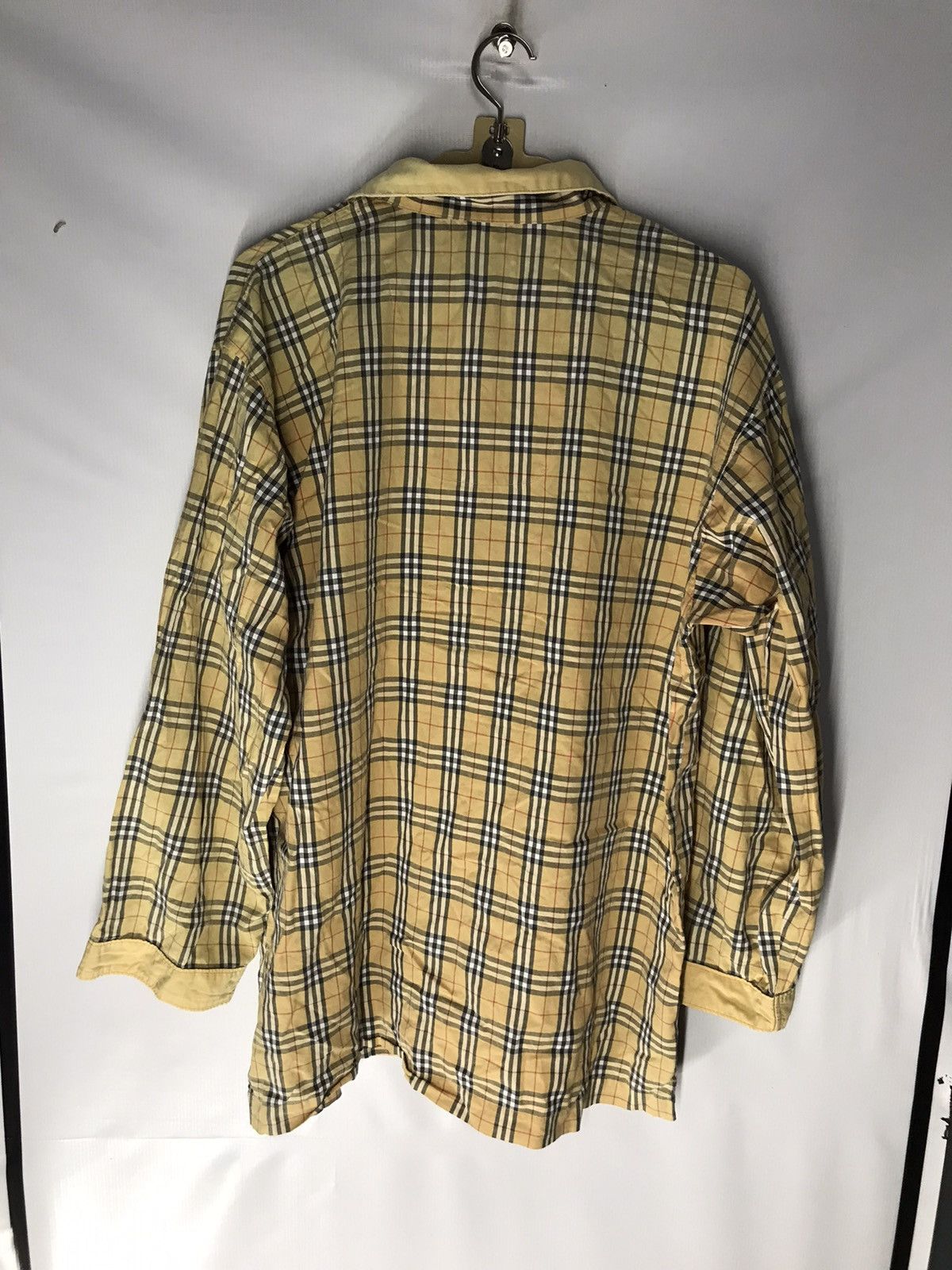 Burberry × Vintage Vintage Burberry nova check pyjamas shirt Size US L / EU 52-54 / 3 - 8 Thumbnail