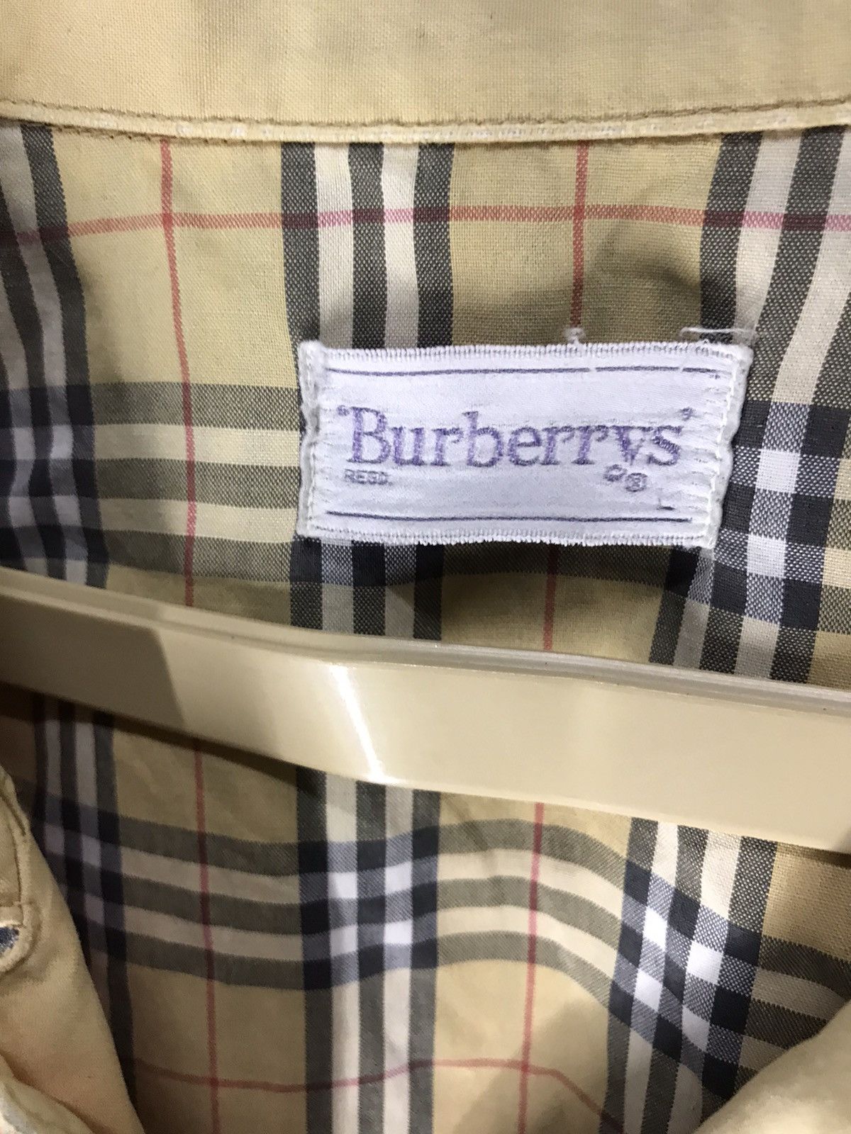 Burberry × Vintage Vintage Burberry nova check pyjamas shirt Size US L / EU 52-54 / 3 - 4 Thumbnail
