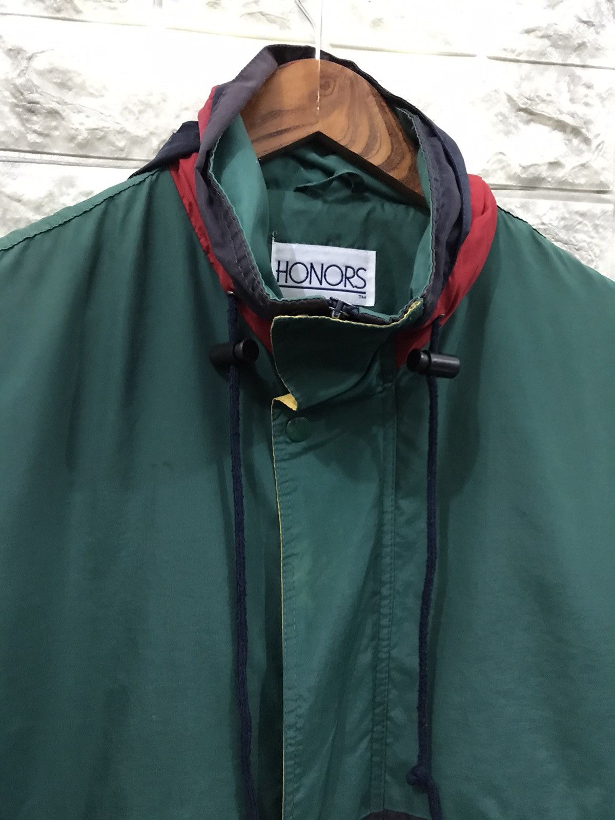 Vintage Vintage Honors Windbreaker Jacket Size US L / EU 52-54 / 3 - 2 Thumbnail
