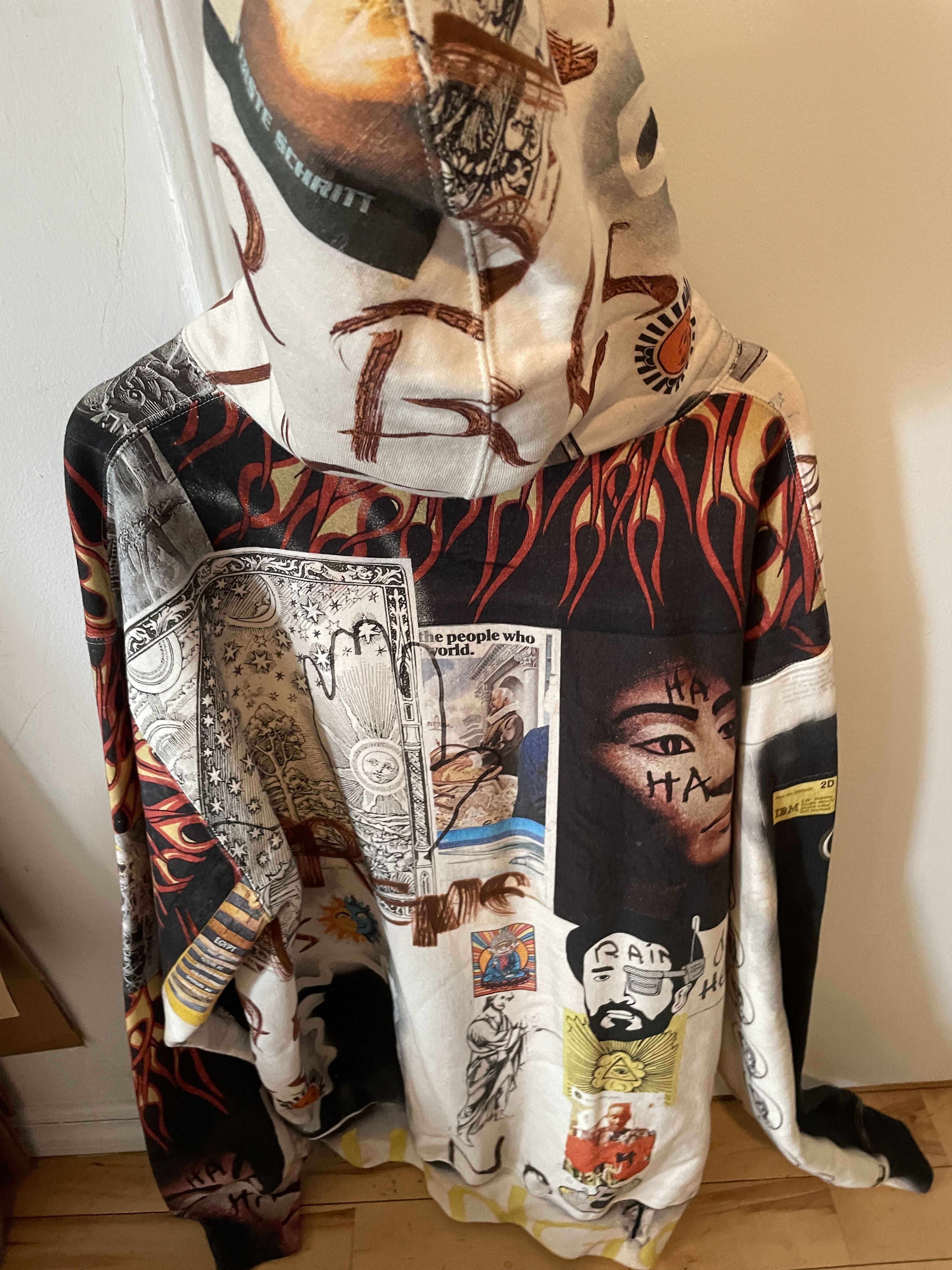 image of Supreme Lee Scratch Perry Hoodie, Men's (Size 2XL)