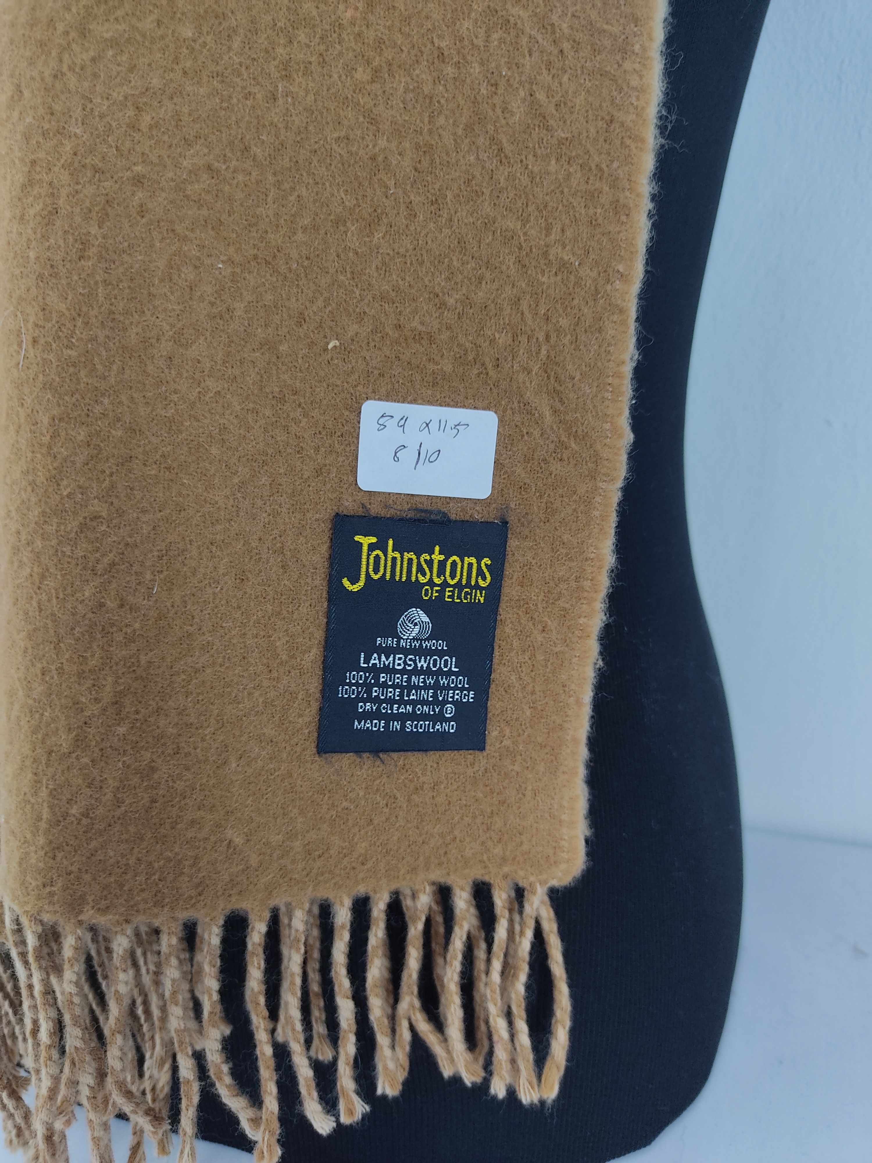 Johnstons Of Elgin Vintage Johnstons Of Elgin Scarf / Muffler / Neckwear Size ONE SIZE - 5 Thumbnail