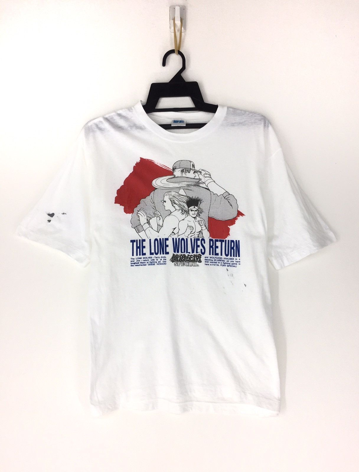Playstation Vintage King of Fighter 1993 fatal fury terry bogard andy Size US M / EU 48-50 / 2 - 1 Thumbnail