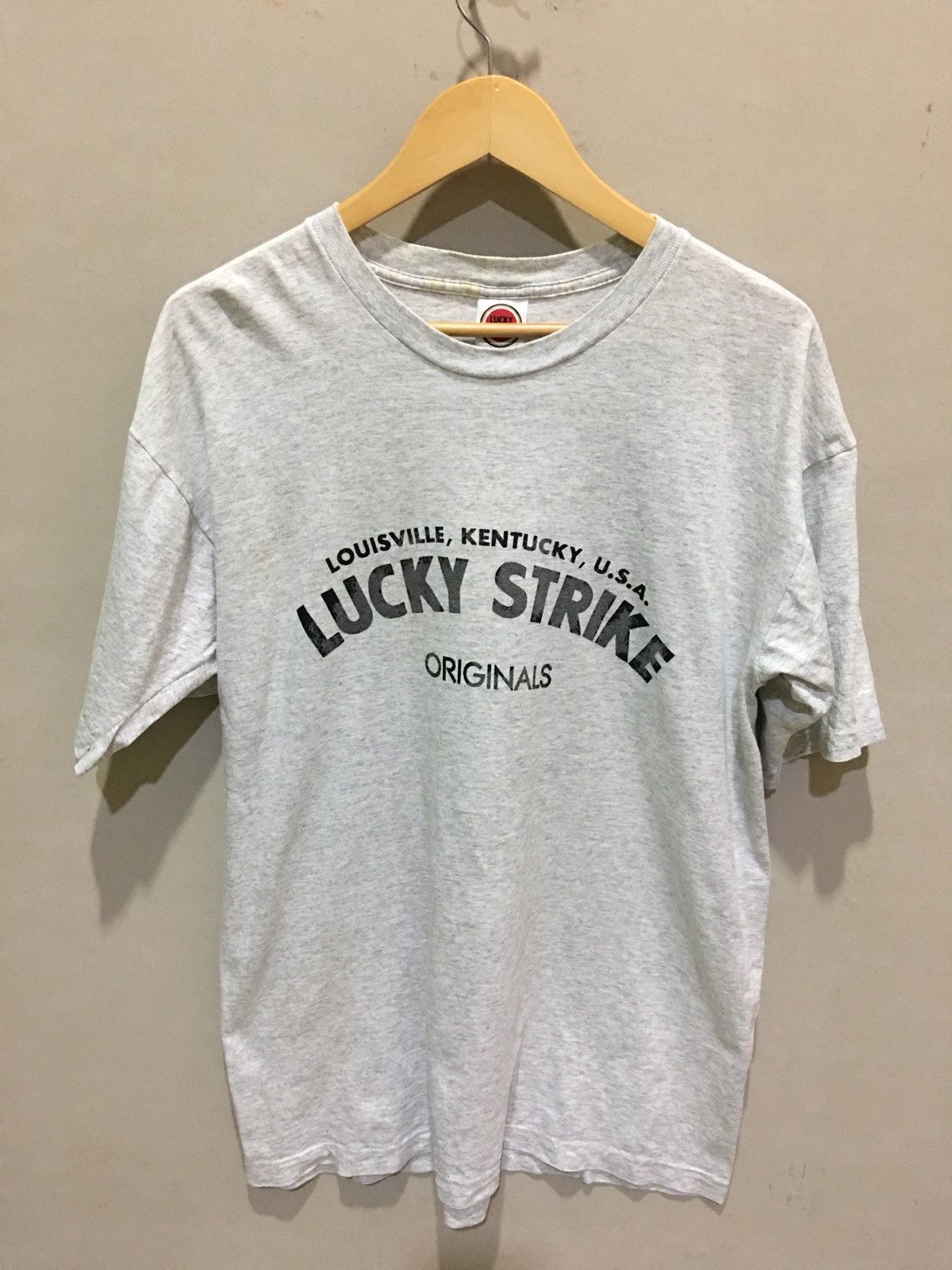 Vintage Rare ! Vintage Lucky Strike Louisville Usa Sweatshirt