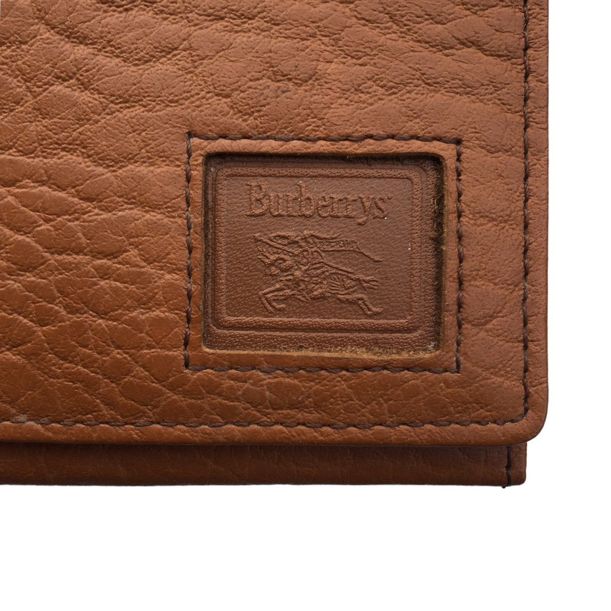 Burberry Authentic Vintage Burberrys Long Wallet Brown With Leather Size ONE SIZE - 3 Thumbnail