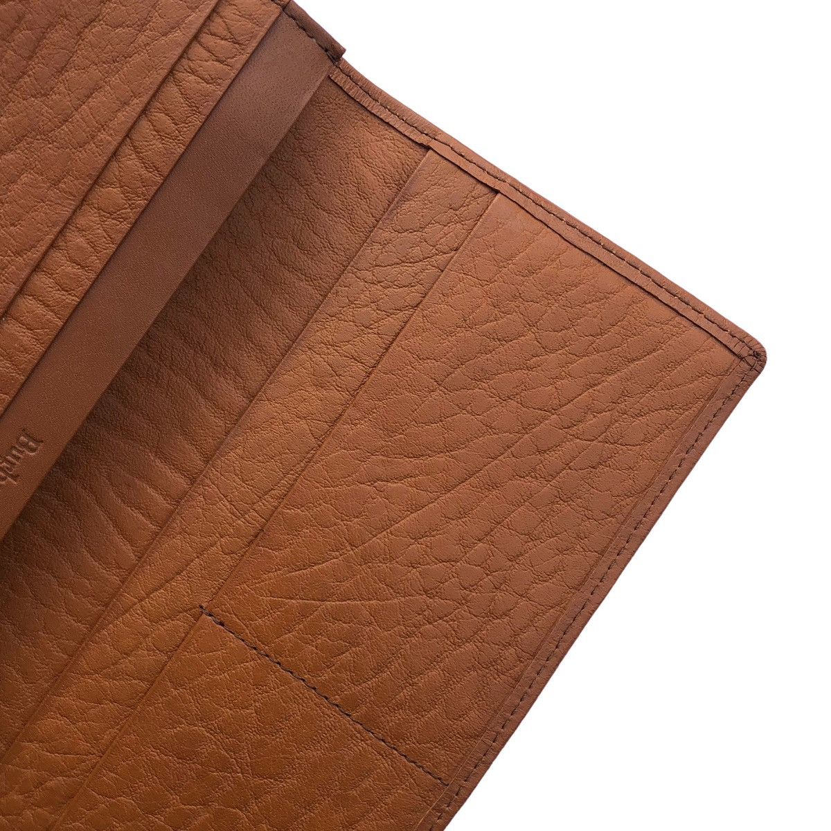 Burberry Authentic Vintage Burberrys Long Wallet Brown With Leather Size ONE SIZE - 6 Thumbnail