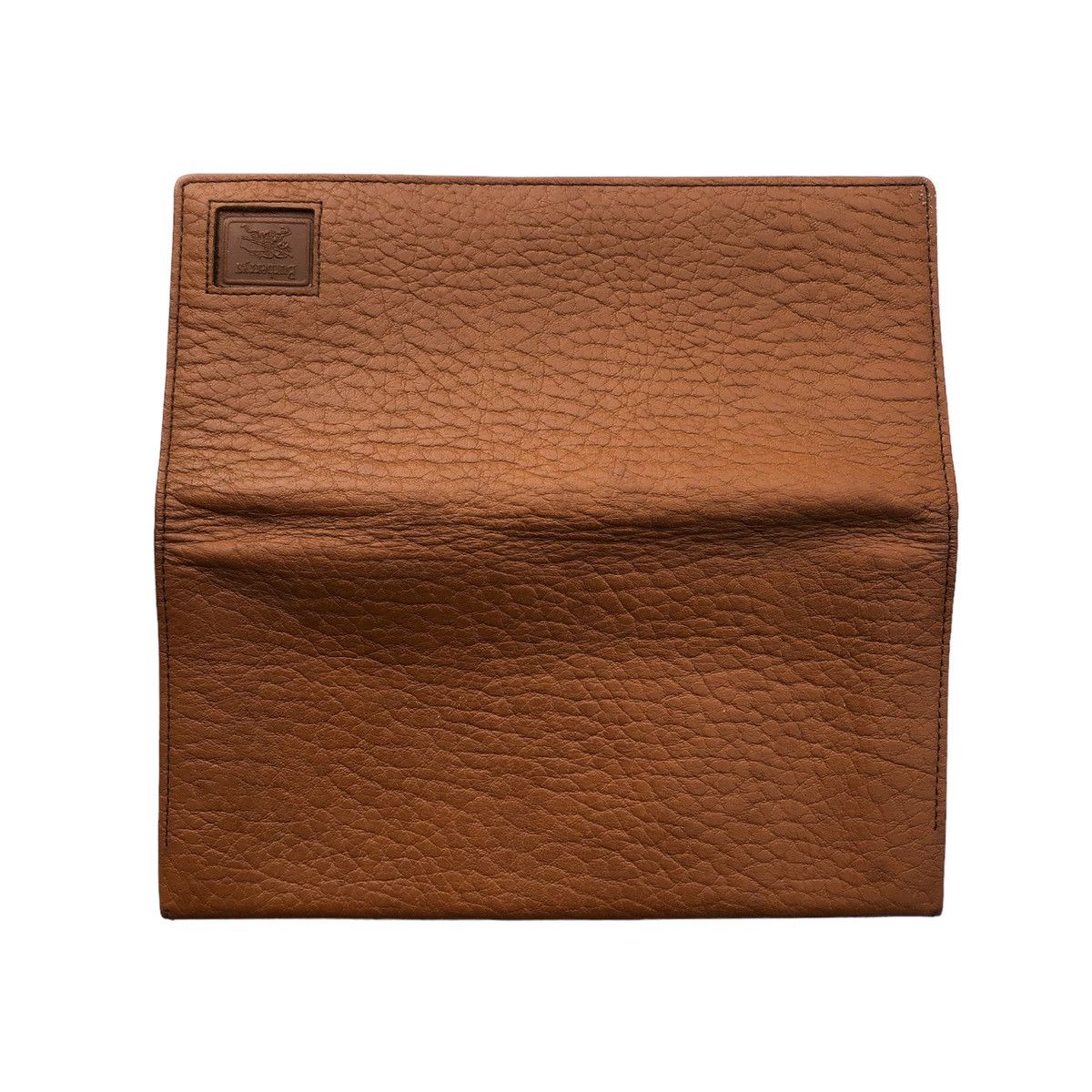 Burberry Authentic Vintage Burberrys Long Wallet Brown With Leather Size ONE SIZE - 10 Thumbnail