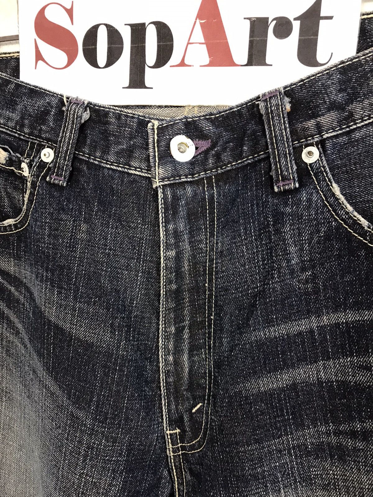 Japanese Brand Vintage Levi’s Lot 503 Light Wash Denim Jeans Style Size US 31 - 6 Thumbnail