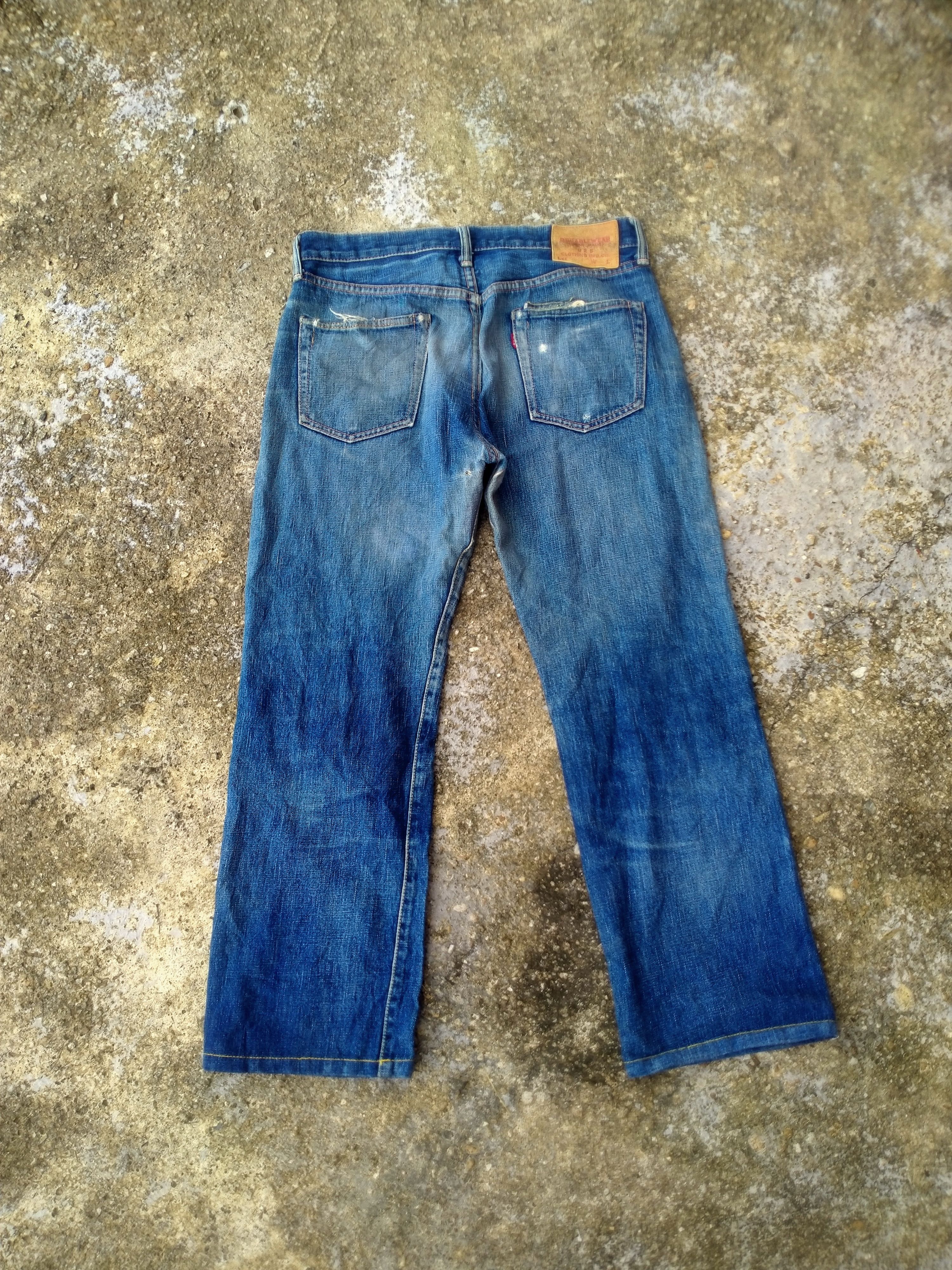 Vintage DURABLEWEAR UNION MADE LOT 400S SELVEDGE DENIM Size US 33 - 9 Thumbnail