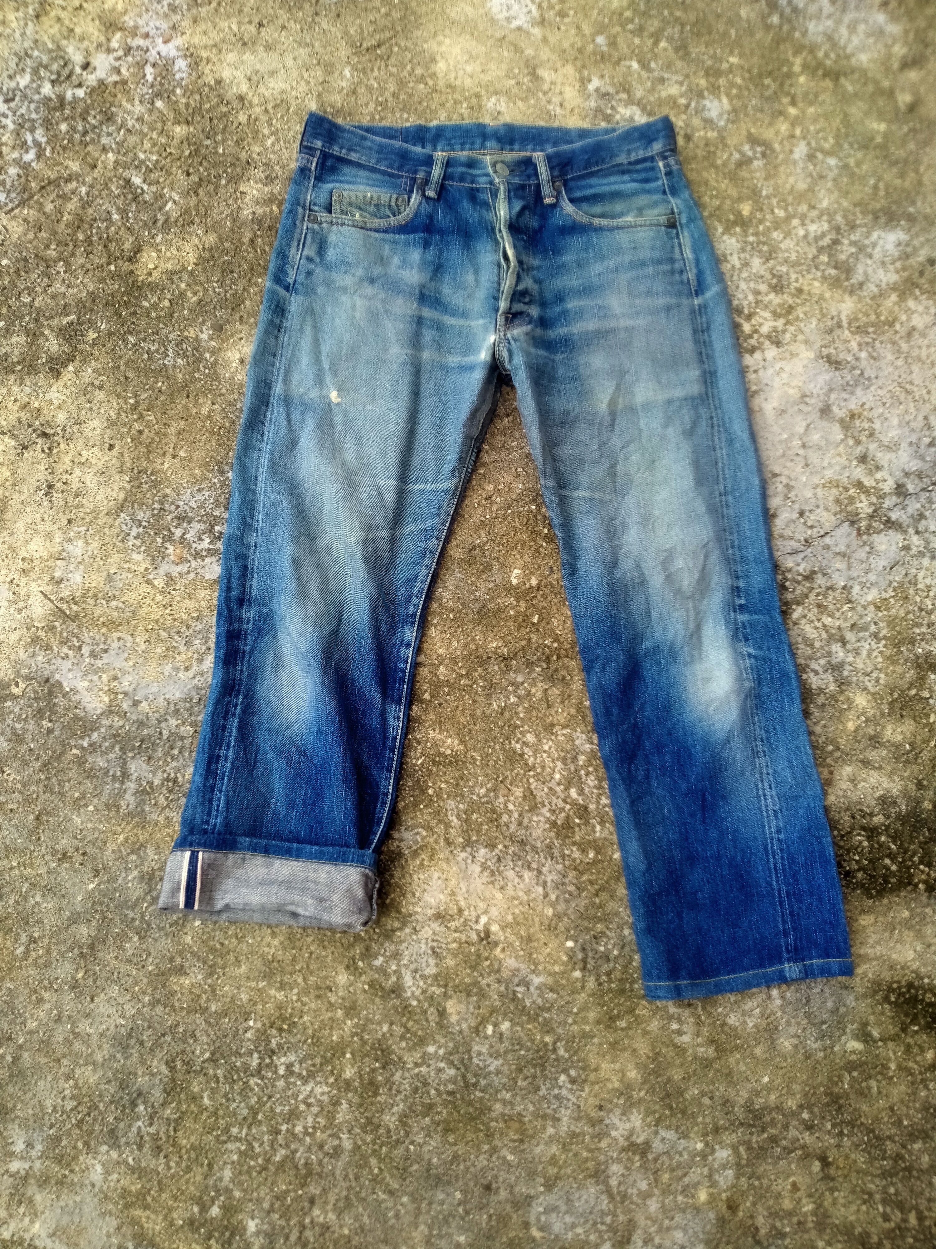 Vintage DURABLEWEAR UNION MADE LOT 400S SELVEDGE DENIM Size US 33 - 1 Thumbnail