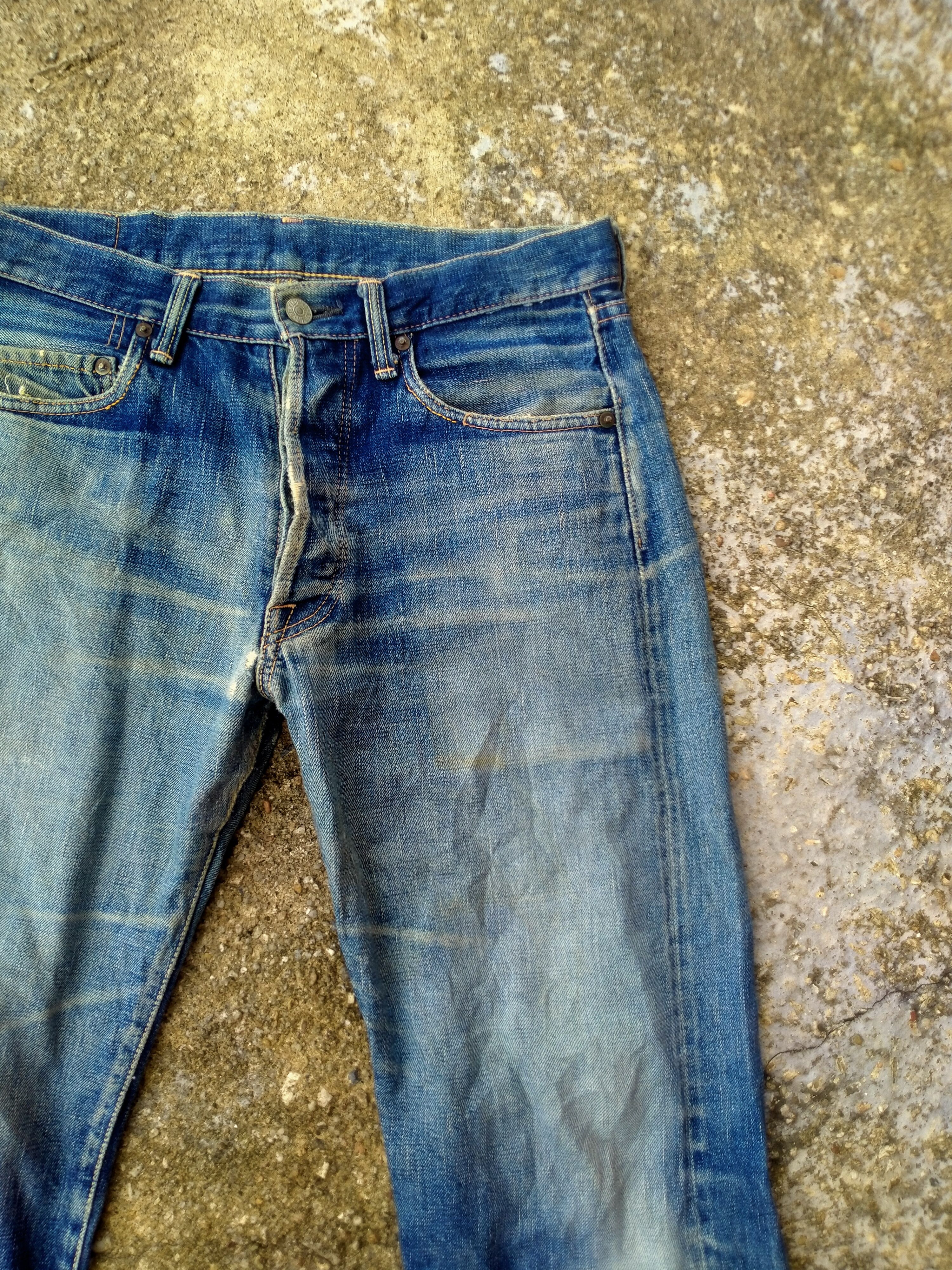 Vintage DURABLEWEAR UNION MADE LOT 400S SELVEDGE DENIM Size US 33 - 2 Thumbnail