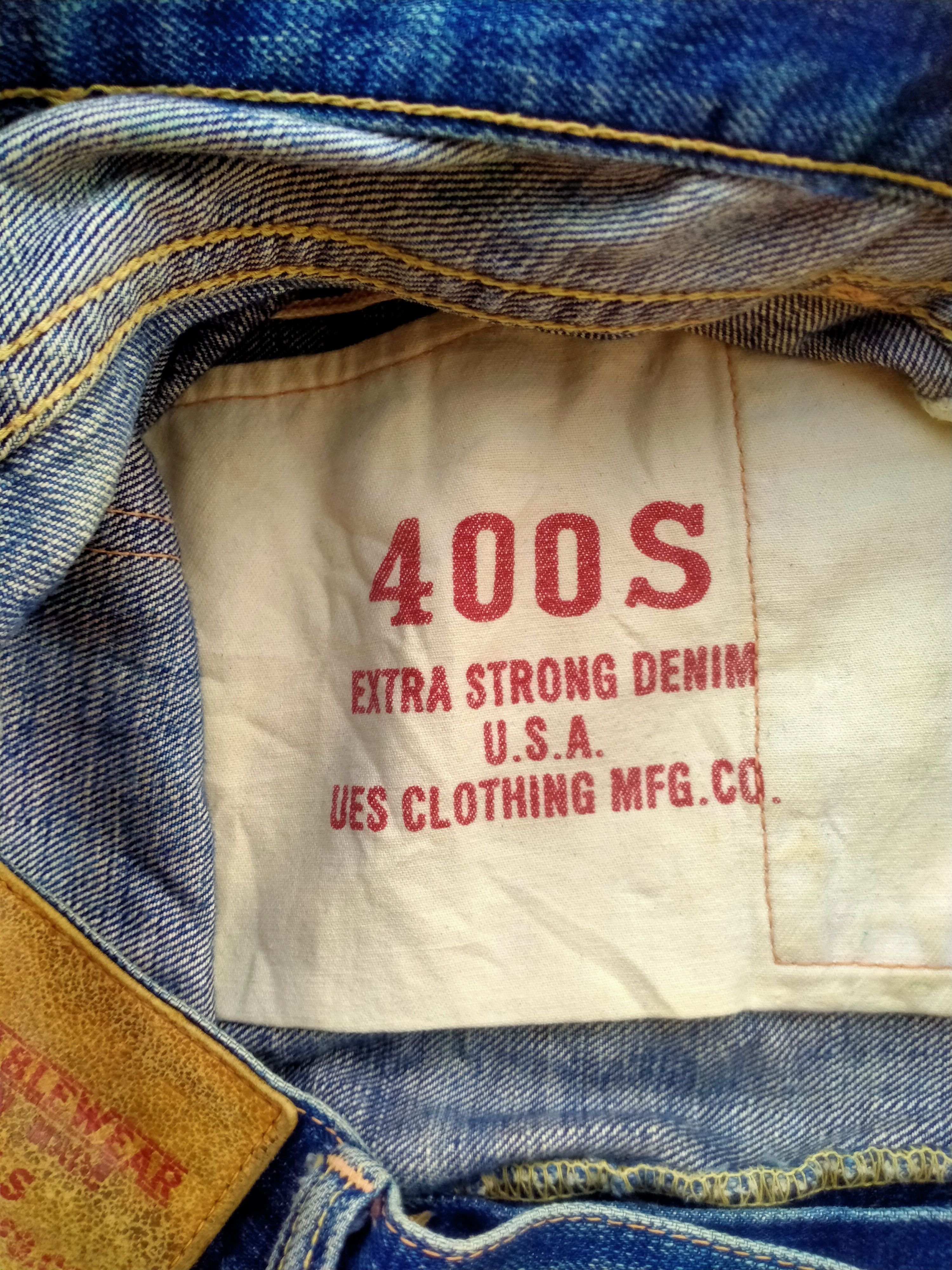 Vintage DURABLEWEAR UNION MADE LOT 400S SELVEDGE DENIM Size US 33 - 7 Thumbnail