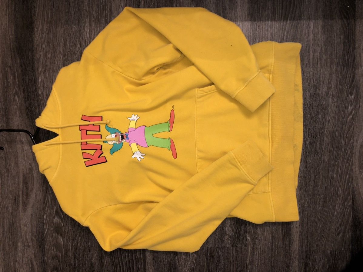 Kith × The Simpsons Kith x The Simpsons Krusty Hoodie | Grailed