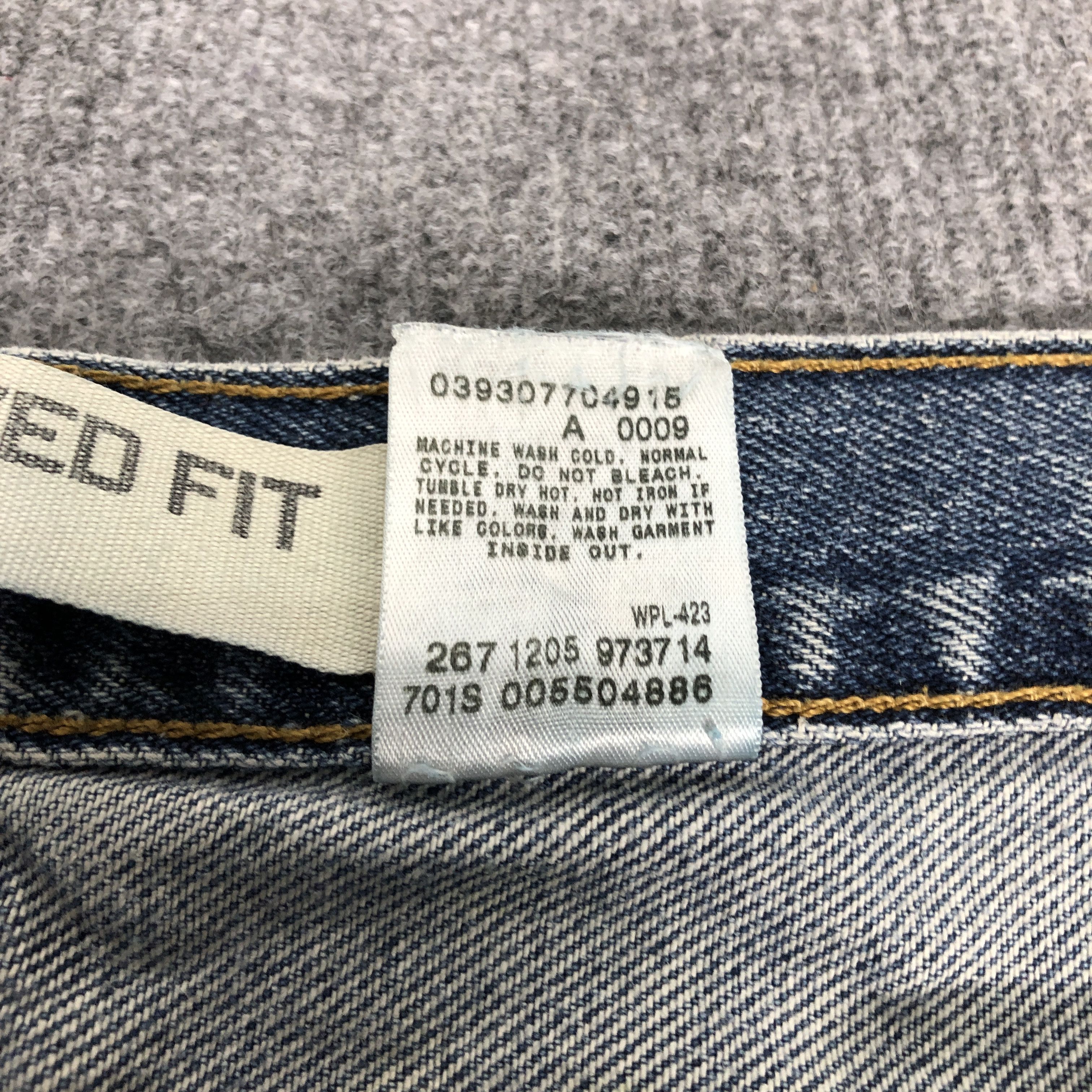 Levi's Vintage Y2k Levi's 550 Distress Relaxed Fit Denim Jean Size US 36 / EU 52 - 18 Thumbnail