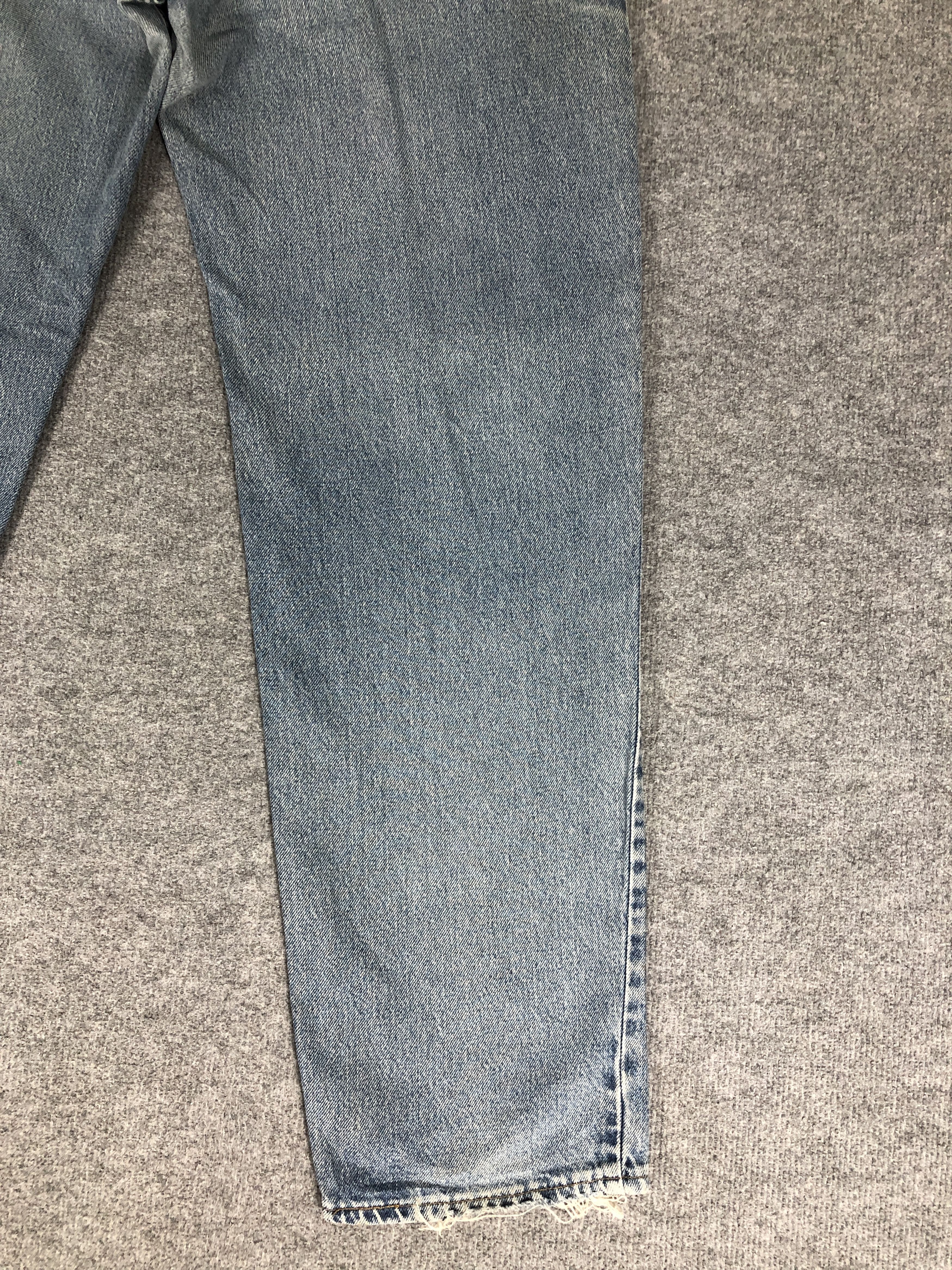Levi's Vintage Y2k Levi's 550 Distress Relaxed Fit Denim Jean Size US 36 / EU 52 - 15 Thumbnail