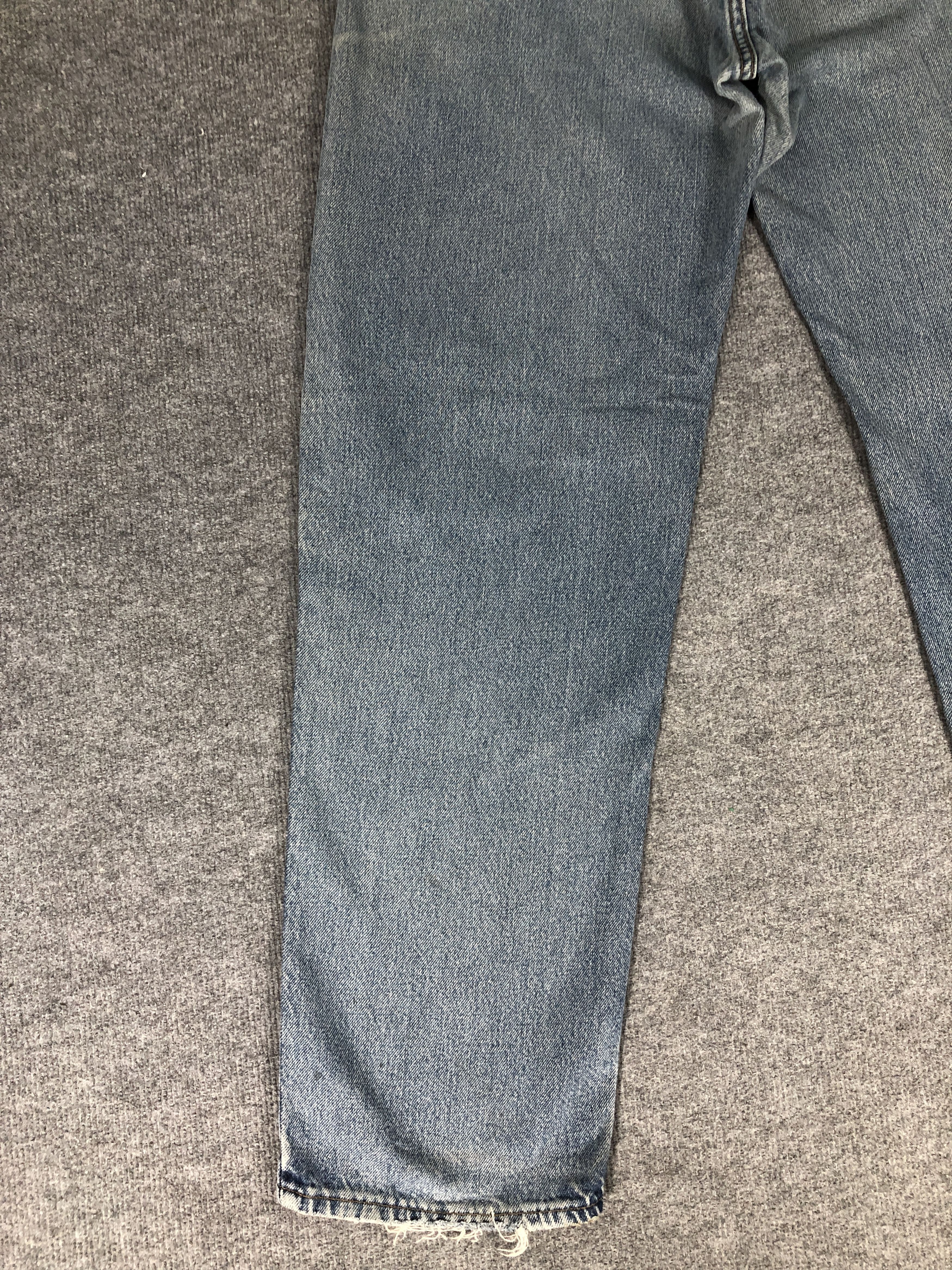 Levi's Vintage Y2k Levi's 550 Distress Relaxed Fit Denim Jean Size US 36 / EU 52 - 14 Thumbnail