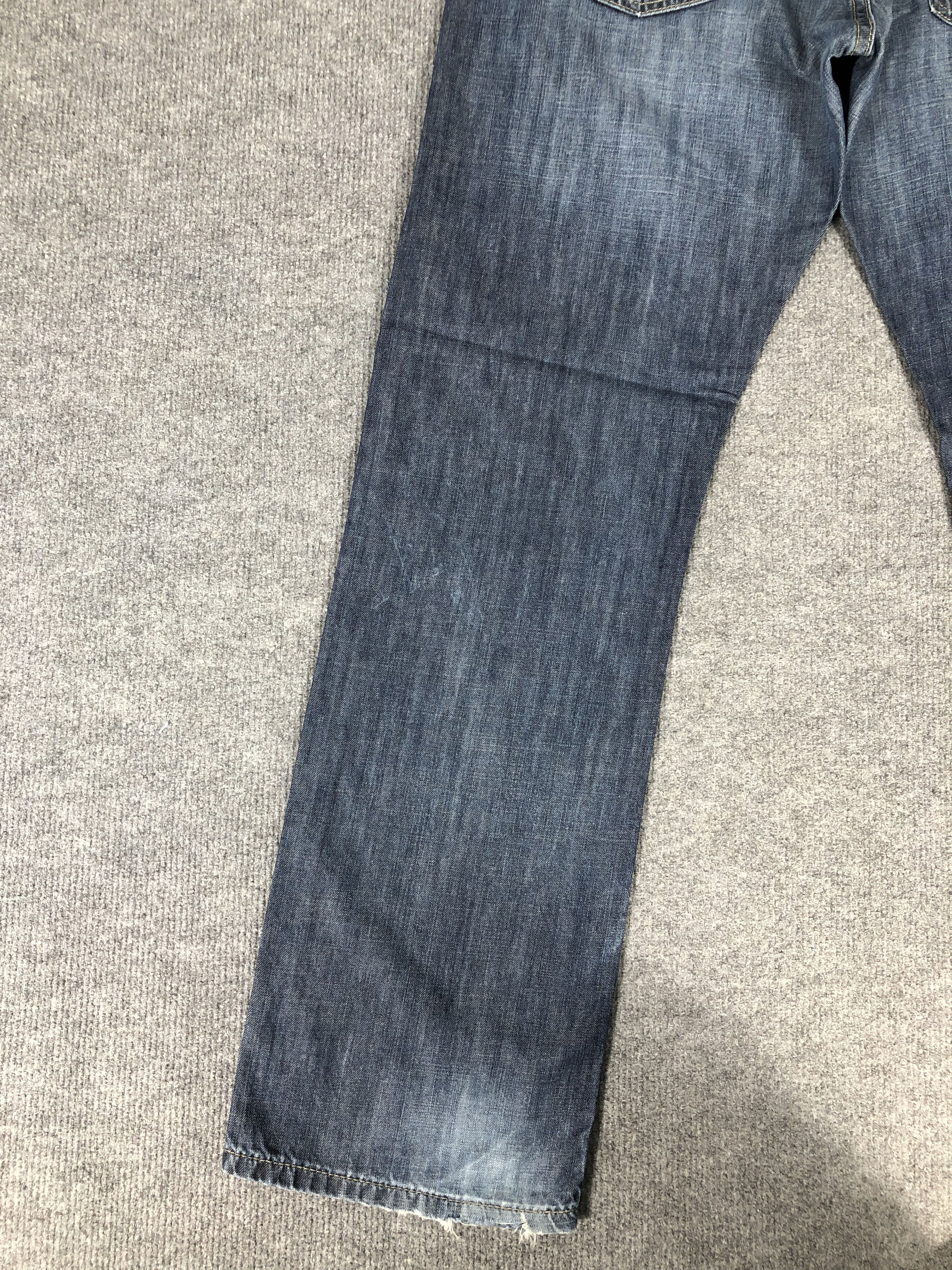 Jean × Levi's Levi's 514 Slim Straight Light Faded Jean Size US 35 - 12 Thumbnail