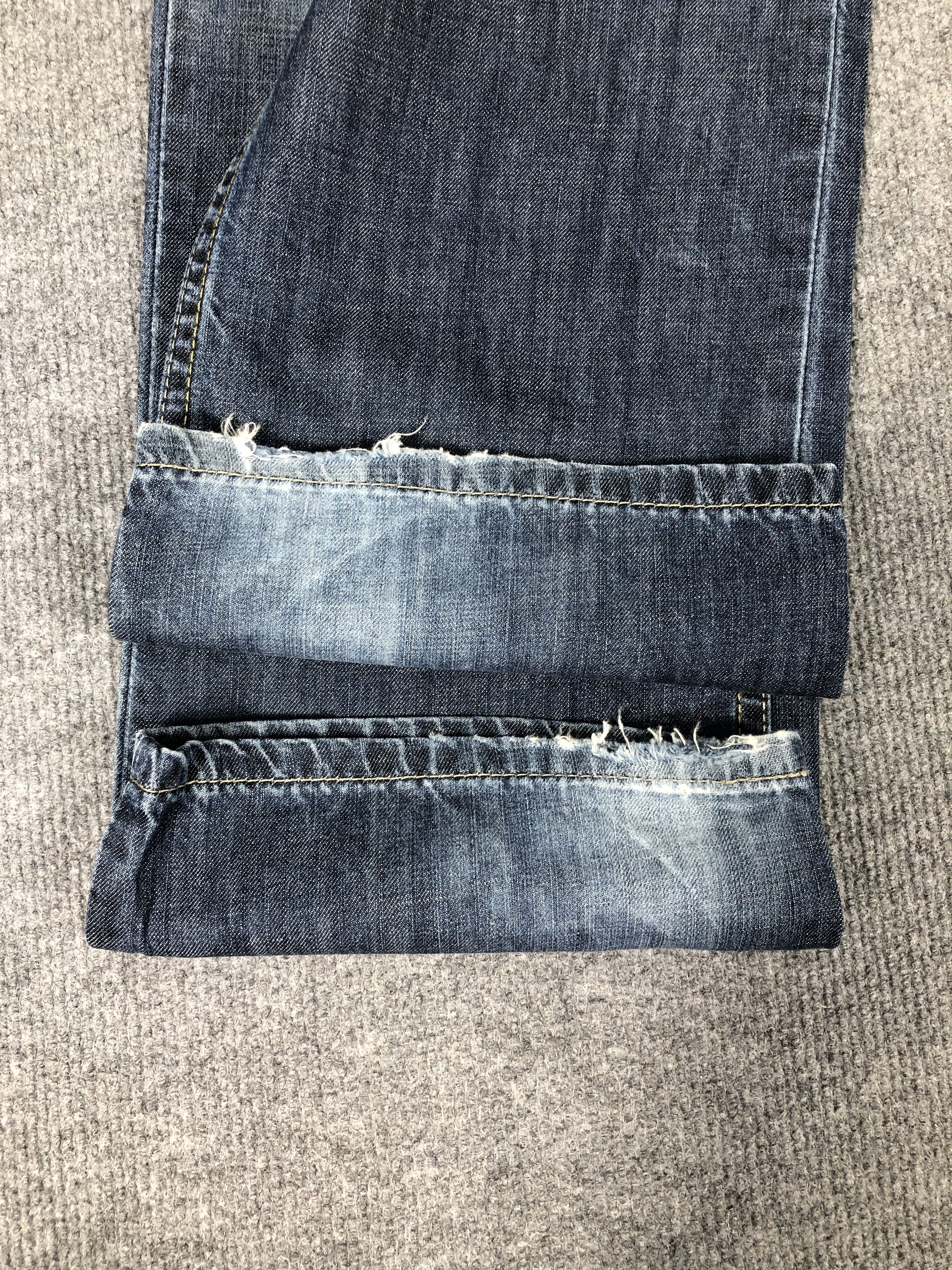 Jean × Levi's Levi's 514 Slim Straight Light Faded Jean Size US 35 - 6 Thumbnail