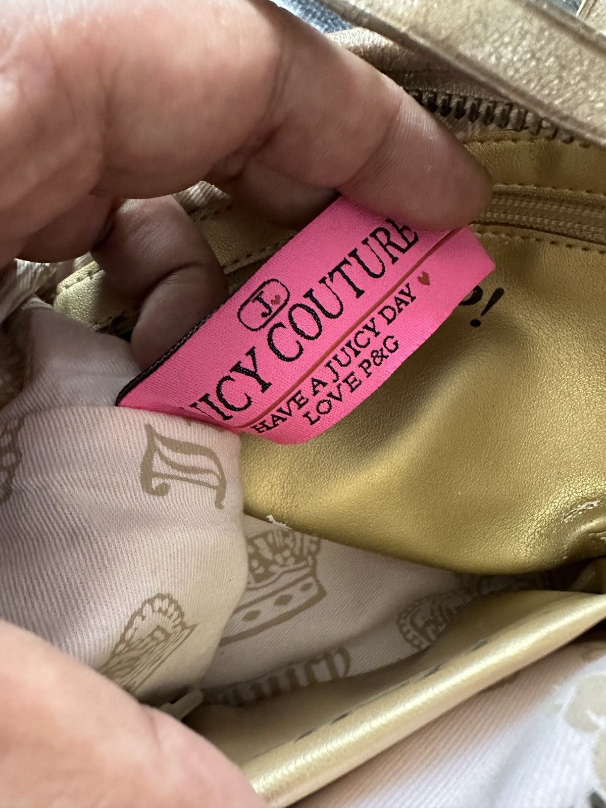 Juicy Couture 00's Juicy Couture leather Avant Garde fashion Size ONE SIZE - 10 Thumbnail