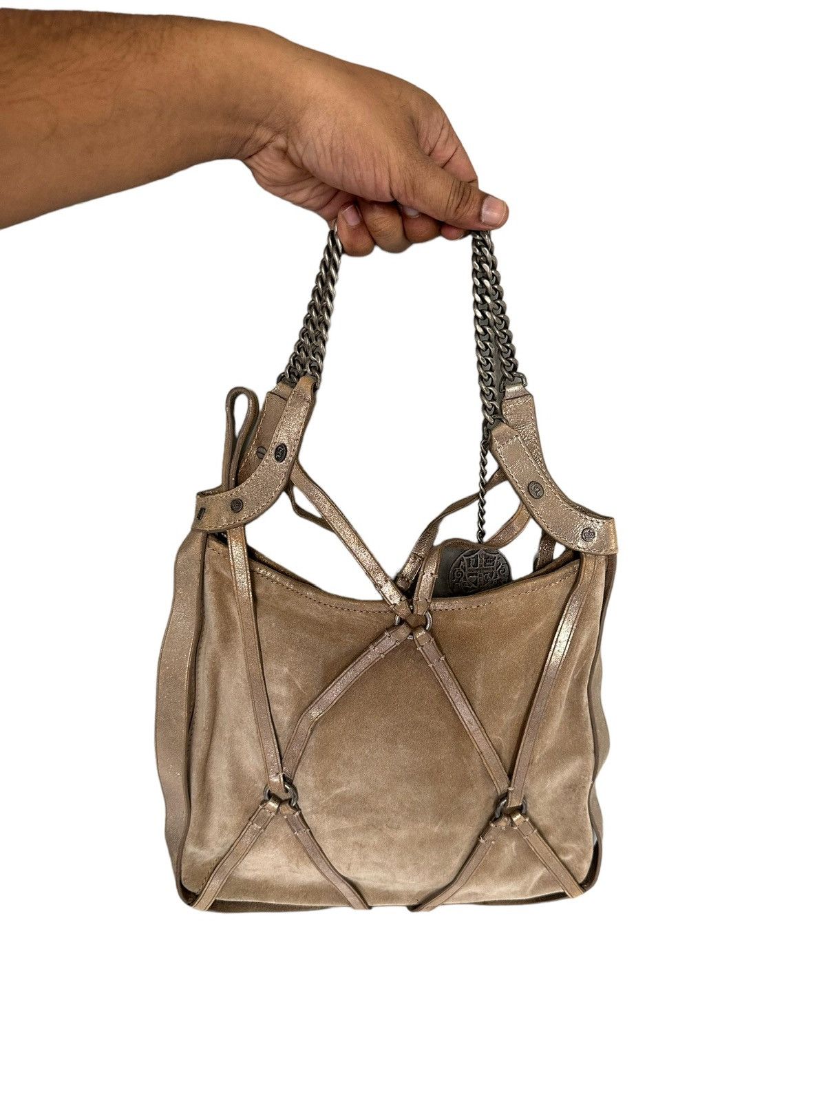 Juicy Couture 00's Juicy Couture leather Avant Garde fashion Size ONE SIZE - 7 Thumbnail