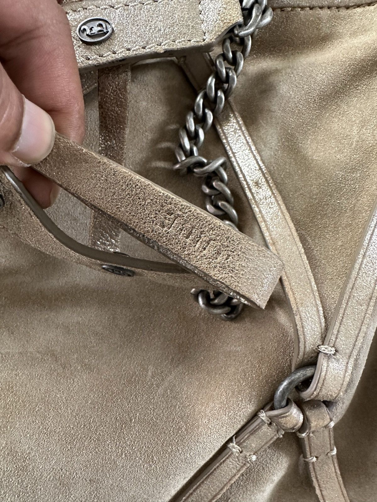Juicy Couture 00's Juicy Couture leather Avant Garde fashion Size ONE SIZE - 11 Thumbnail