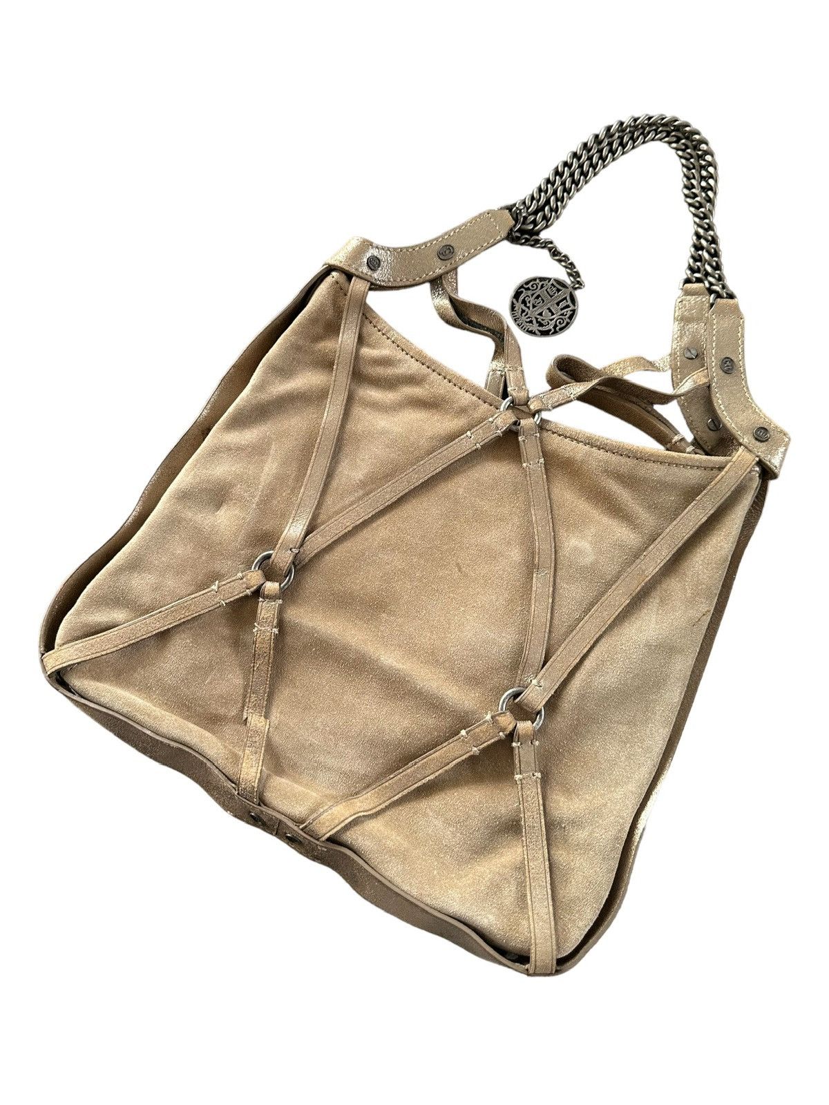 Juicy Couture 00's Juicy Couture leather Avant Garde fashion Size ONE SIZE - 3 Thumbnail
