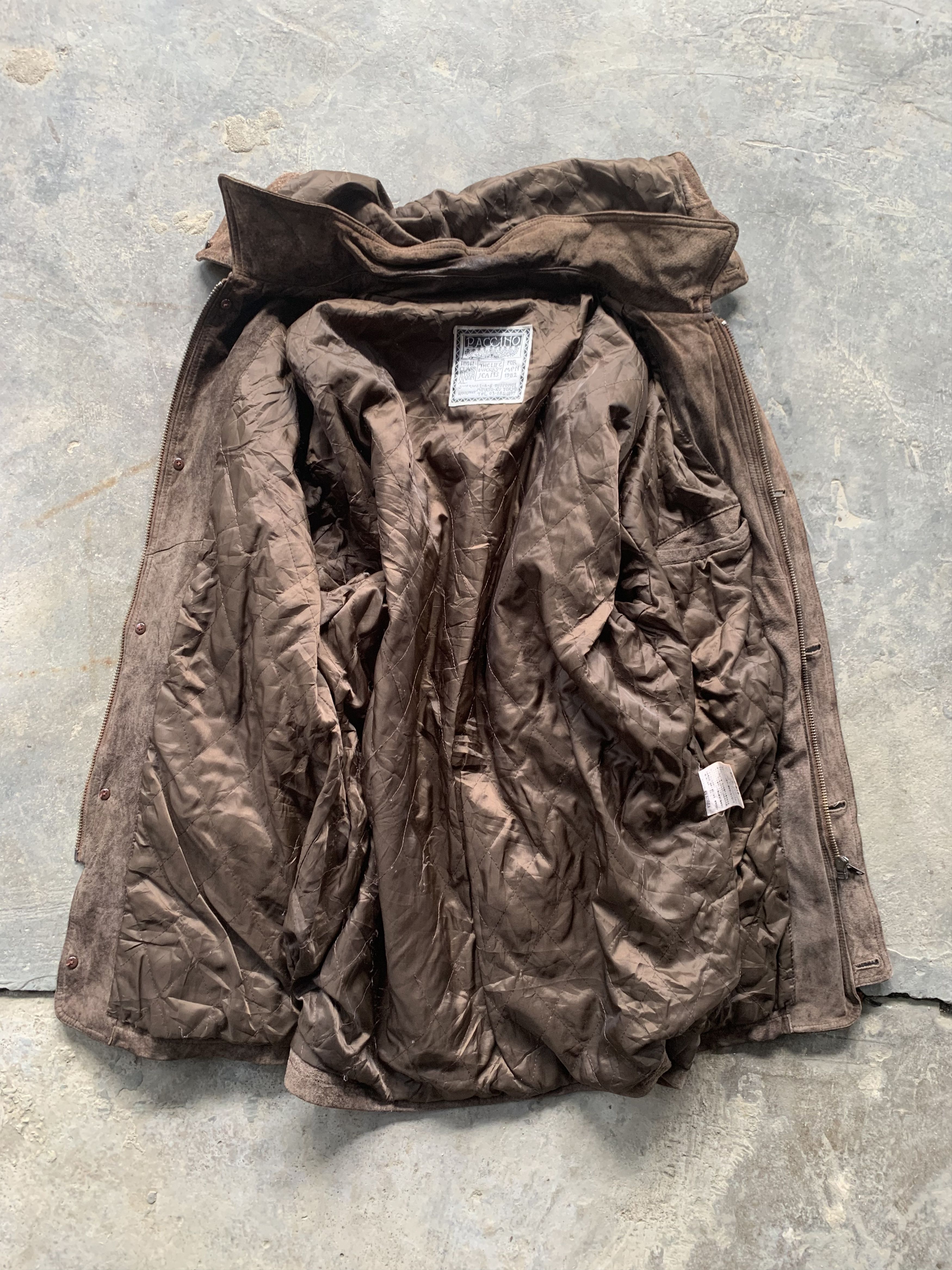 Designer × Vintage Vintage Paccino Leather Jacket Size US L / EU 52-54 / 3 - 3 Thumbnail