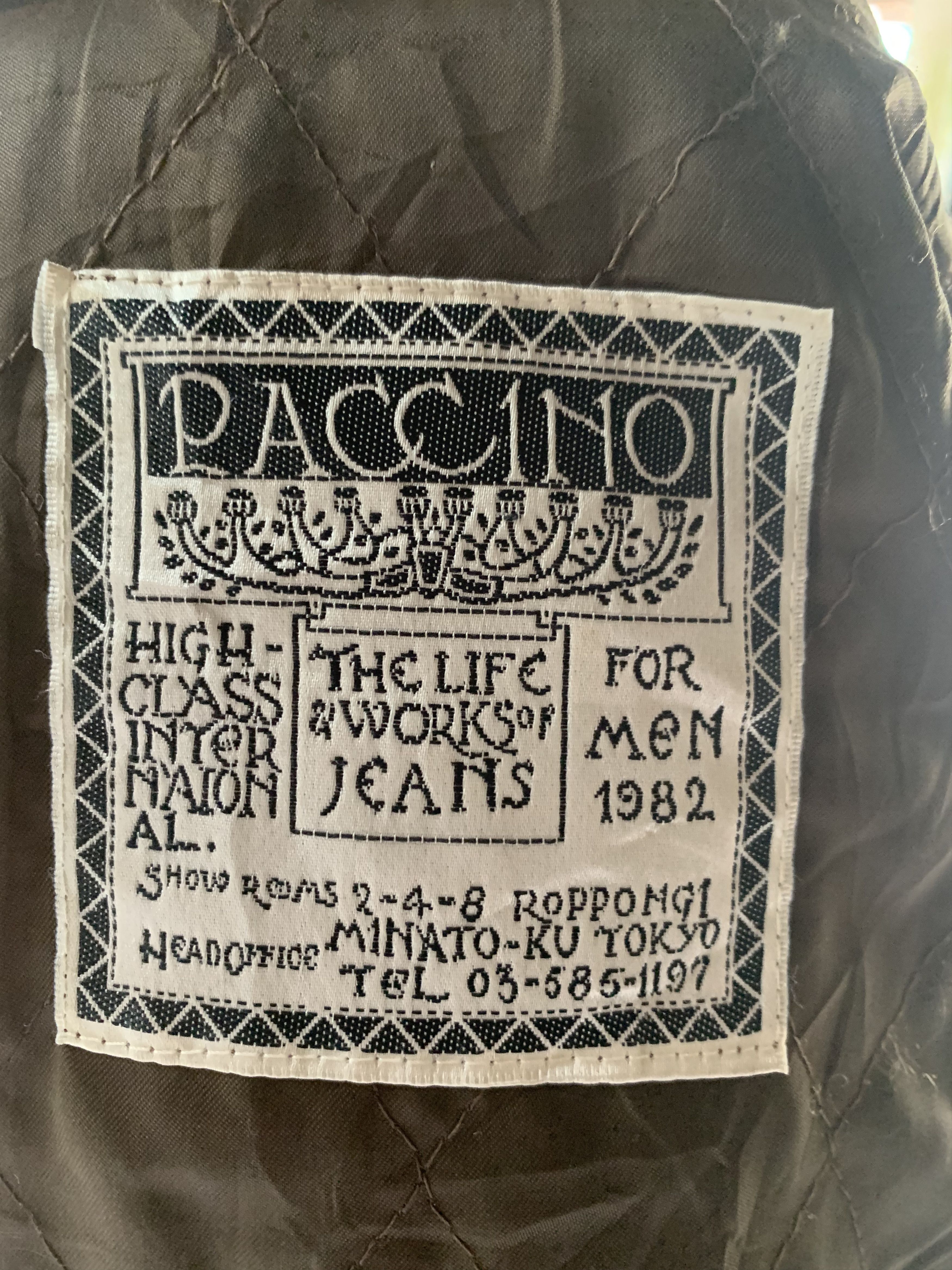Designer × Vintage Vintage Paccino Leather Jacket Size US L / EU 52-54 / 3 - 9 Thumbnail
