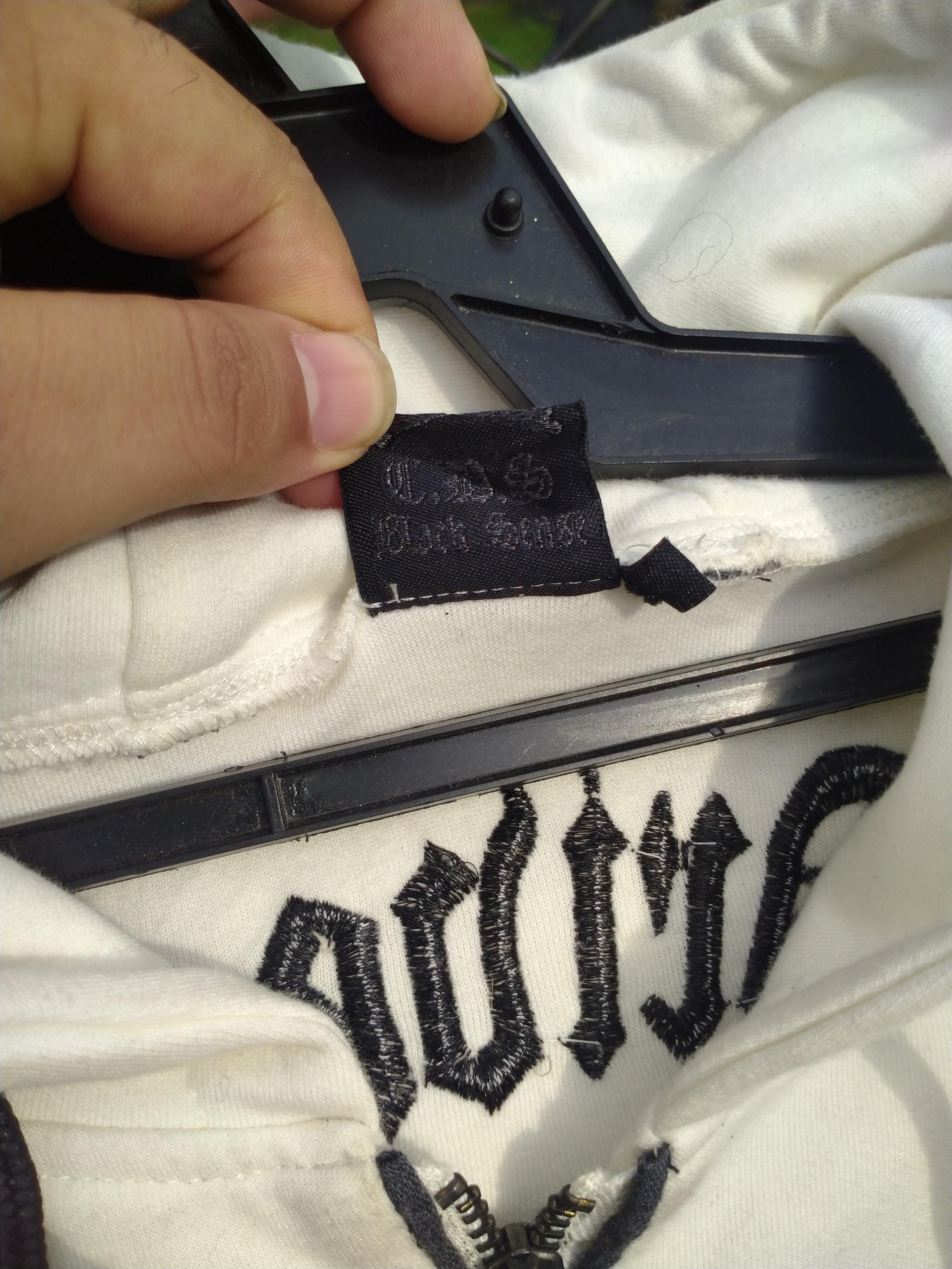 Other BLACK SENSE EMBROIDERED SPELL OUT SKULL HOODIE Size US XL / EU 56 / 4 - 4 Thumbnail