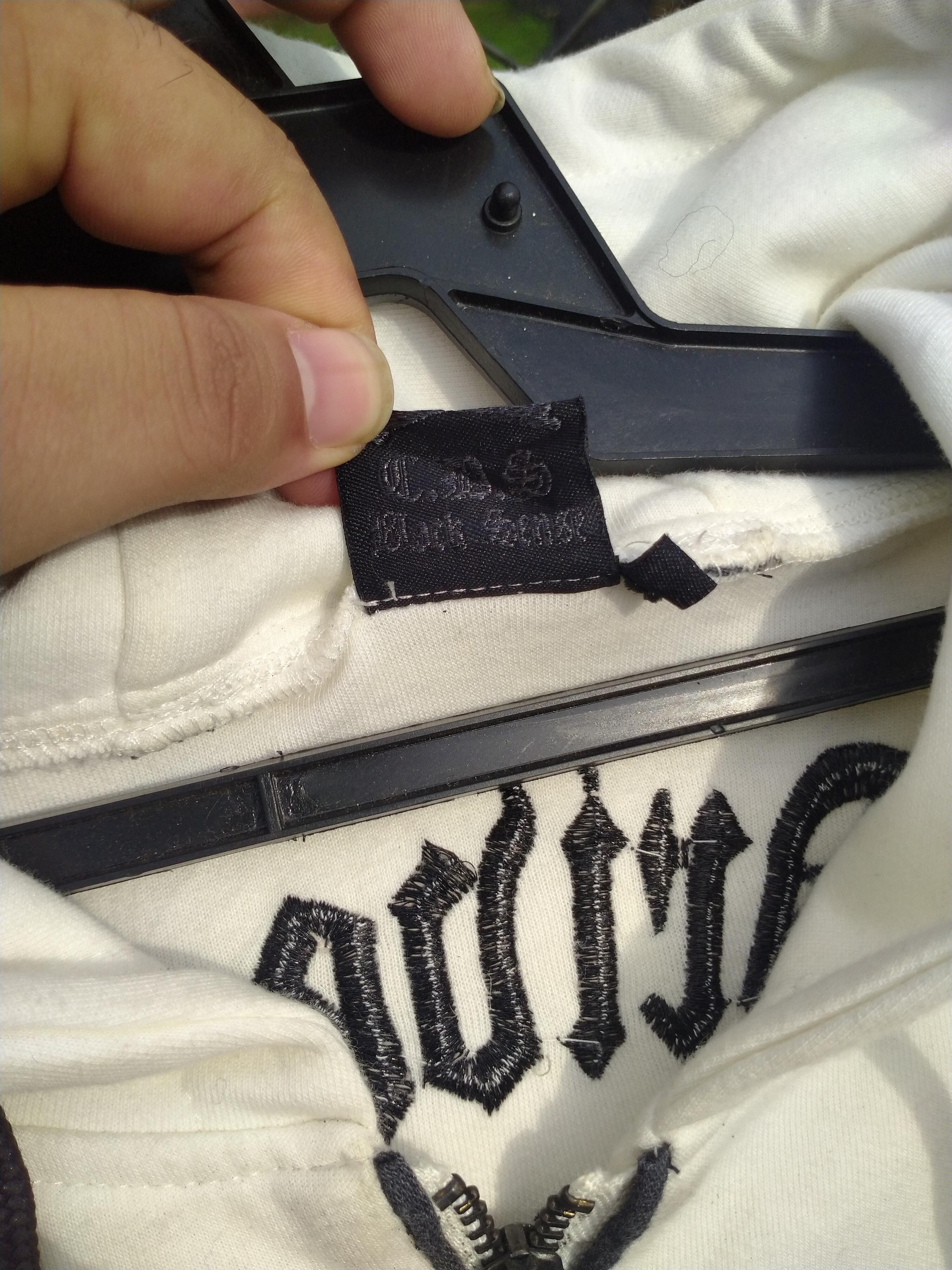 Other BLACK SENSE EMBROIDERED SPELL OUT SKULL HOODIE Size US XL / EU 56 / 4 - 7 Thumbnail