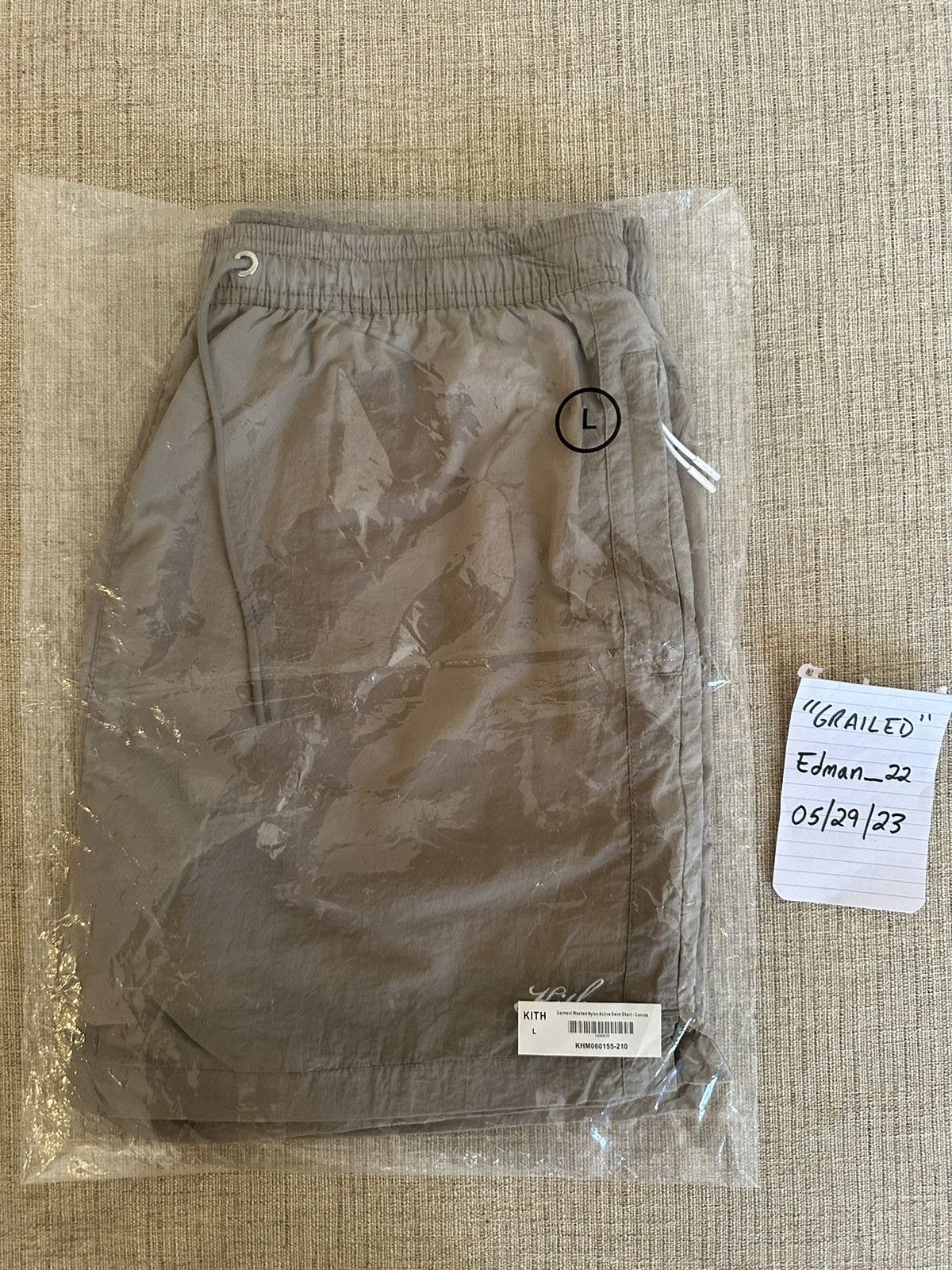 Kith Kith Garment Washed Nylon Active Swim Short Size US 34 / EU 50 - 2 Thumbnail
