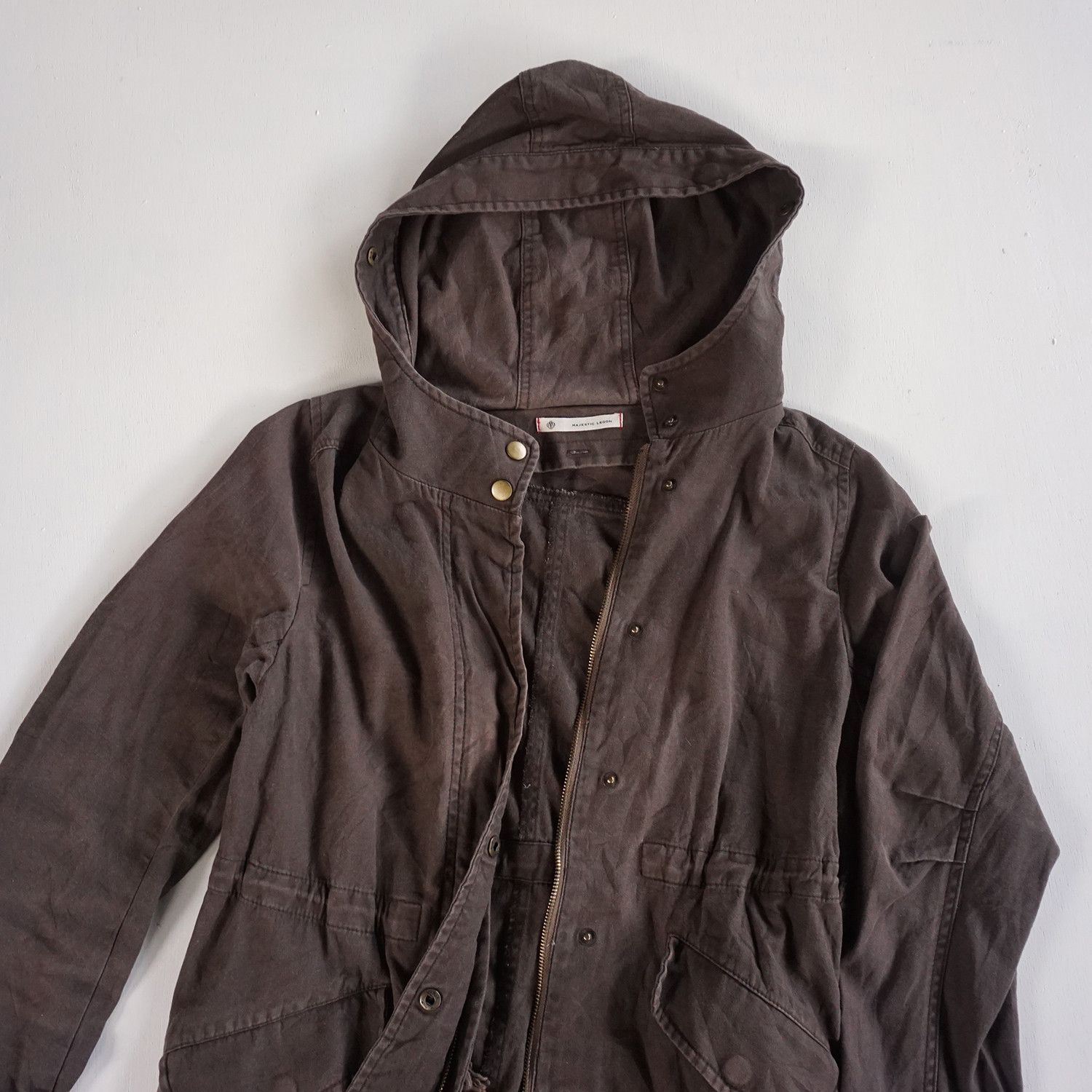 Japanese Brand Majestic Legon Hooded Jacket Size US S / EU 44-46 / 1 - 2 Thumbnail