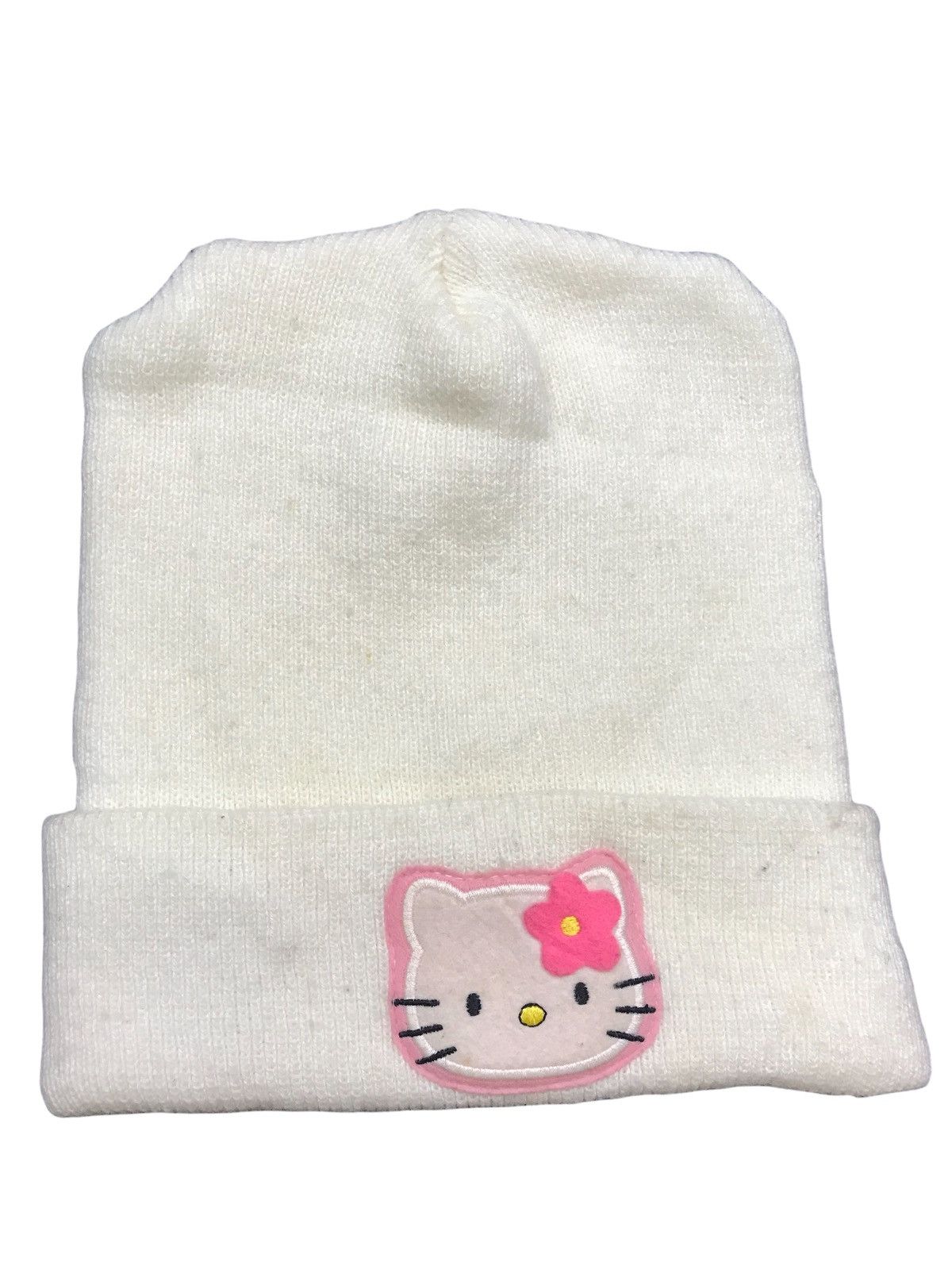 Hello kitty beanie logo