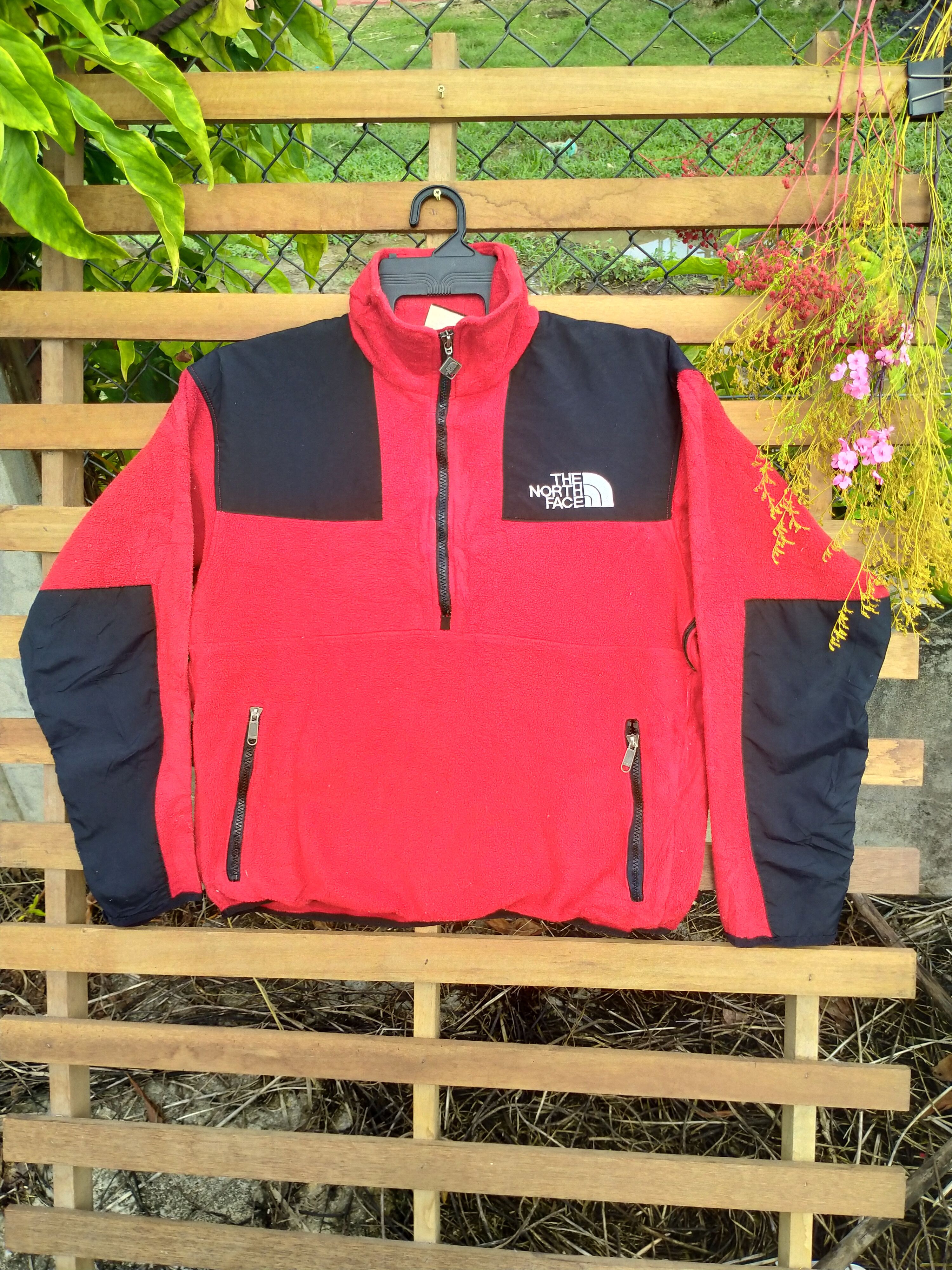 Japanese Brand THE NORTH FACE HALF ZIPPER FLEECE JACKET Size US M / EU 48-50 / 2 - 1 Thumbnail