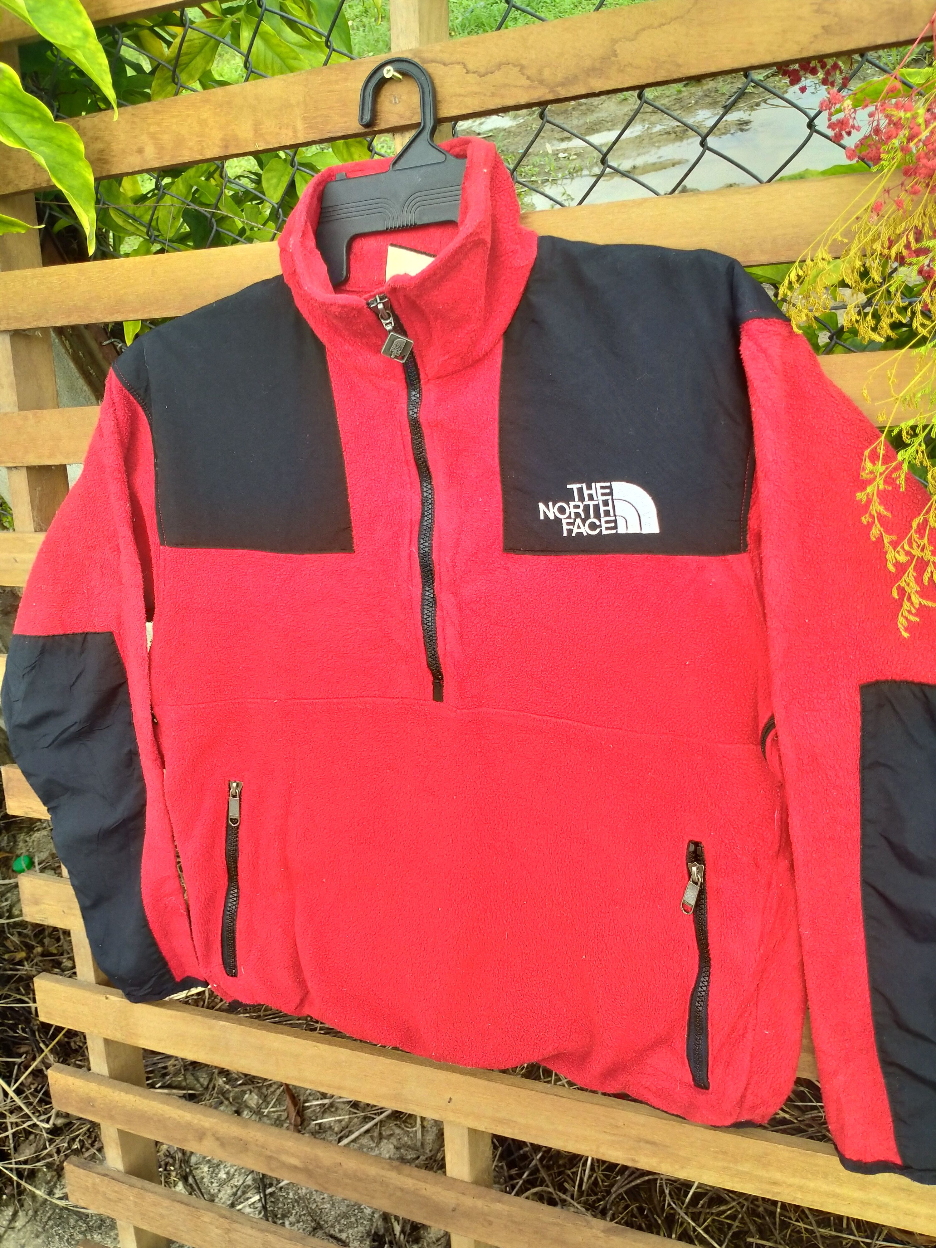 Japanese Brand THE NORTH FACE HALF ZIPPER FLEECE JACKET Size US M / EU 48-50 / 2 - 2 Thumbnail