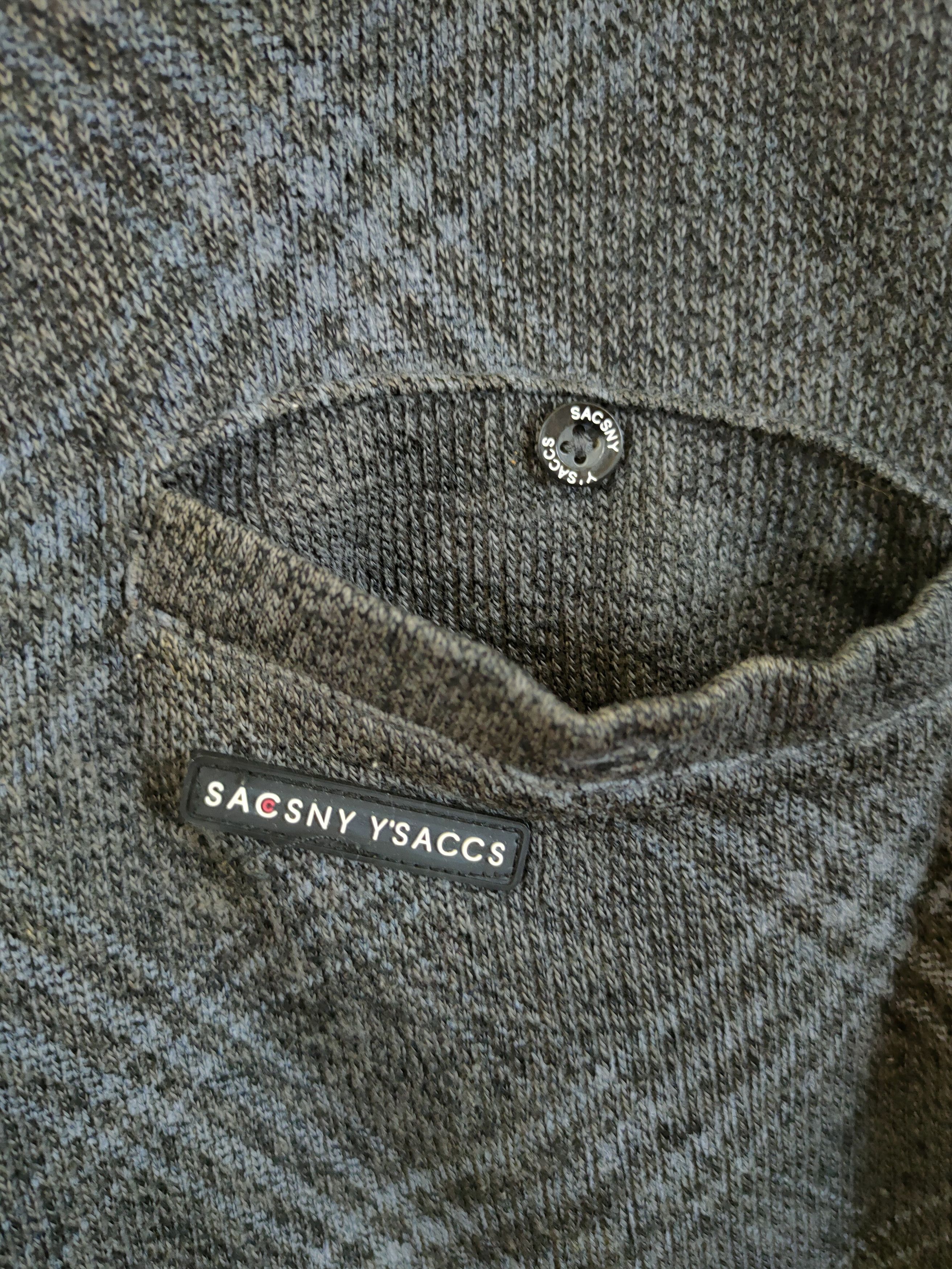 Yohji Yamamoto DL Sacsny Y'saccs yohji yamamoto vintage sweatshirt #6150 Size US L / EU 52-54 / 3 - 4 Thumbnail