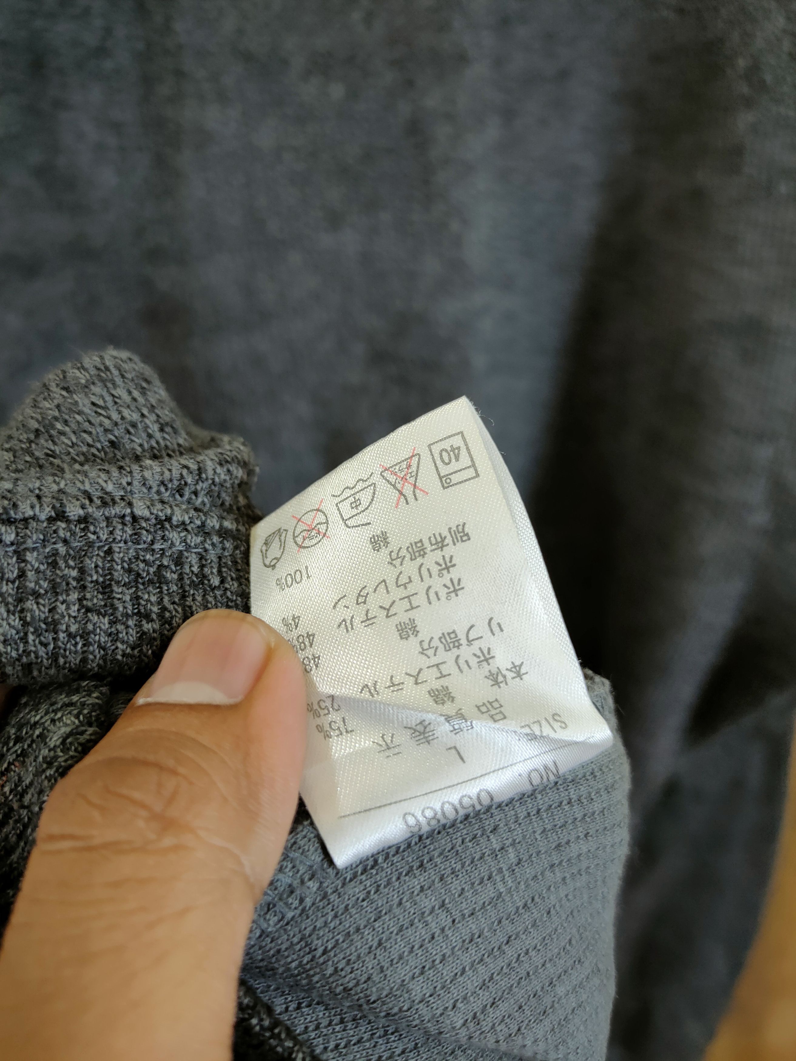 Yohji Yamamoto DL Sacsny Y'saccs yohji yamamoto vintage sweatshirt #6150 Size US L / EU 52-54 / 3 - 9 Thumbnail
