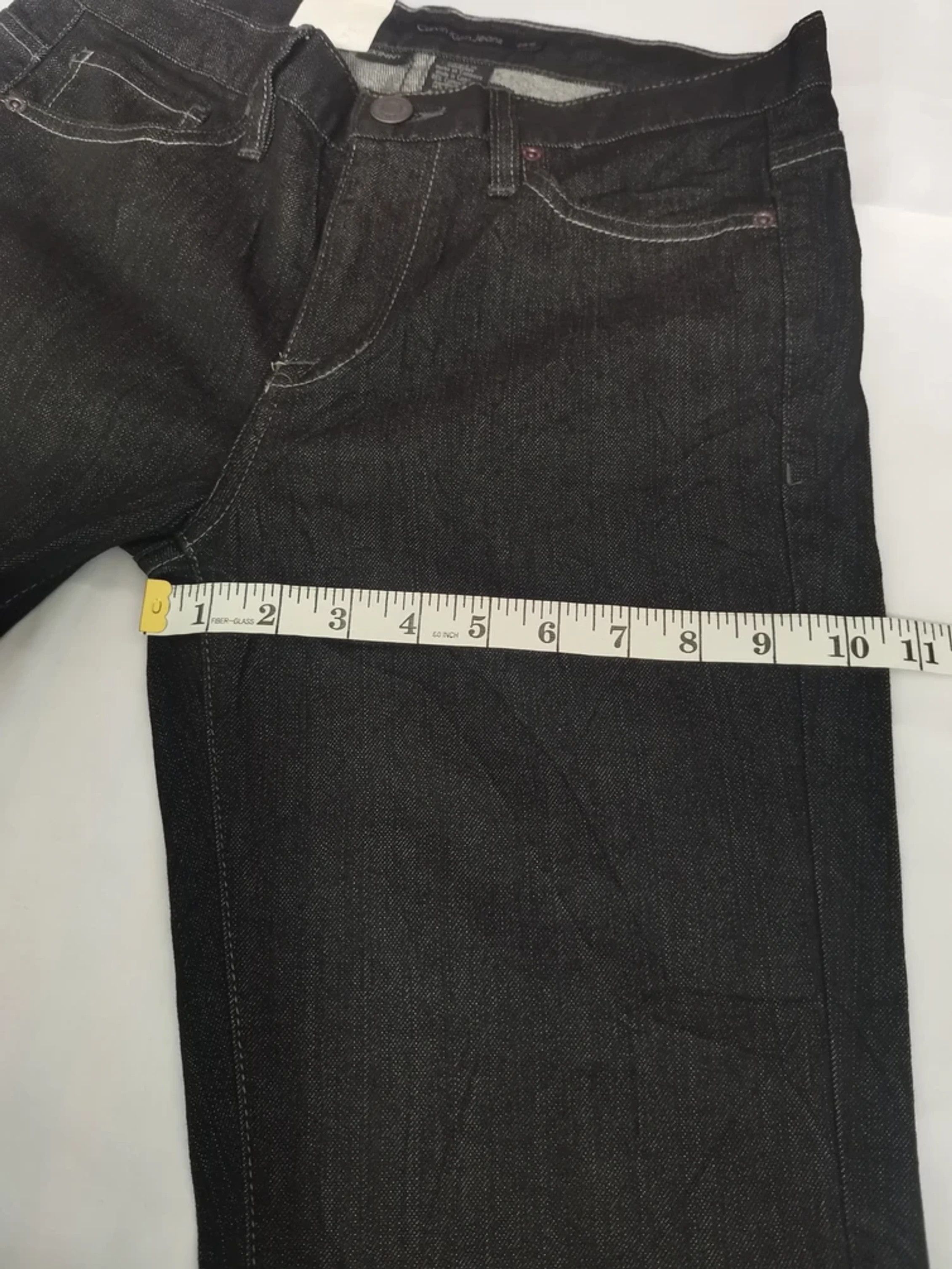 Calvin Klein Calvin Kleins Skinny Jeans Super Black New With Tag Size US 30 / EU 46 - 10 Thumbnail