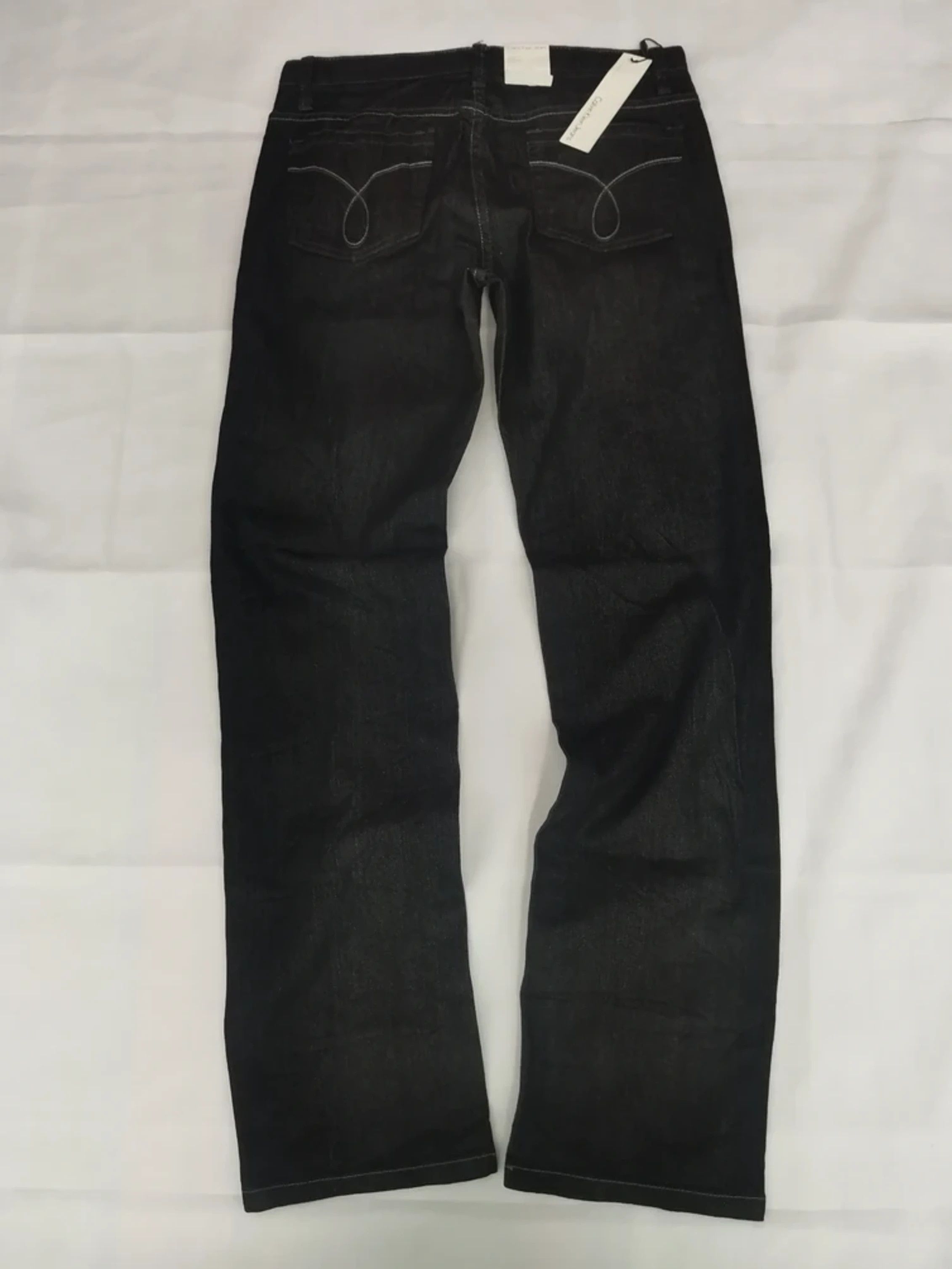 Calvin Klein Calvin Kleins Skinny Jeans Super Black New With Tag Size US 30 / EU 46 - 2 Thumbnail