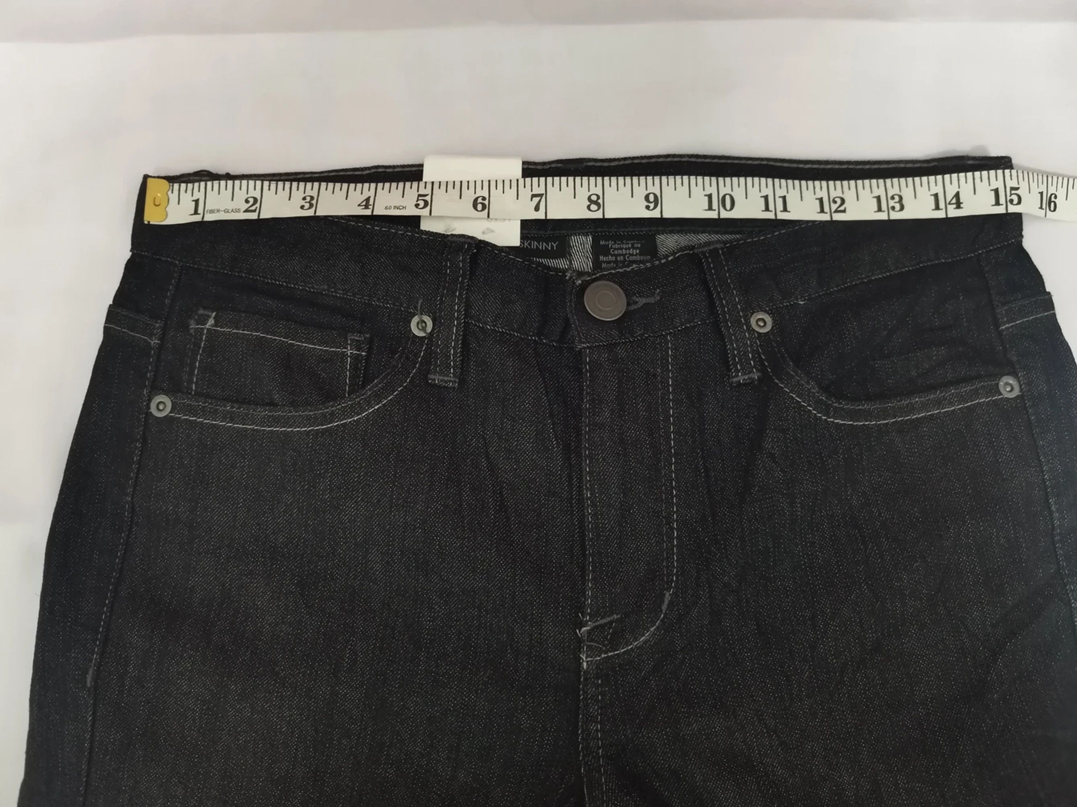 Calvin Klein Calvin Kleins Skinny Jeans Super Black New With Tag Size US 30 / EU 46 - 12 Thumbnail