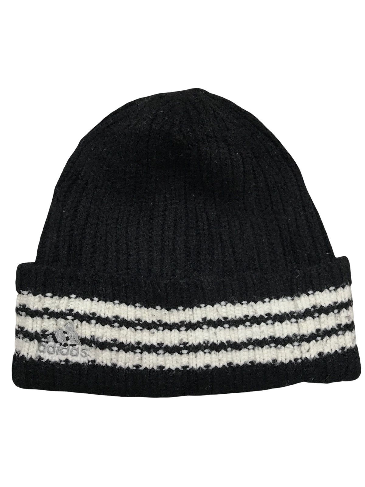 Adidas Vintage adidas beanie Size ONE SIZE - 1 Thumbnail